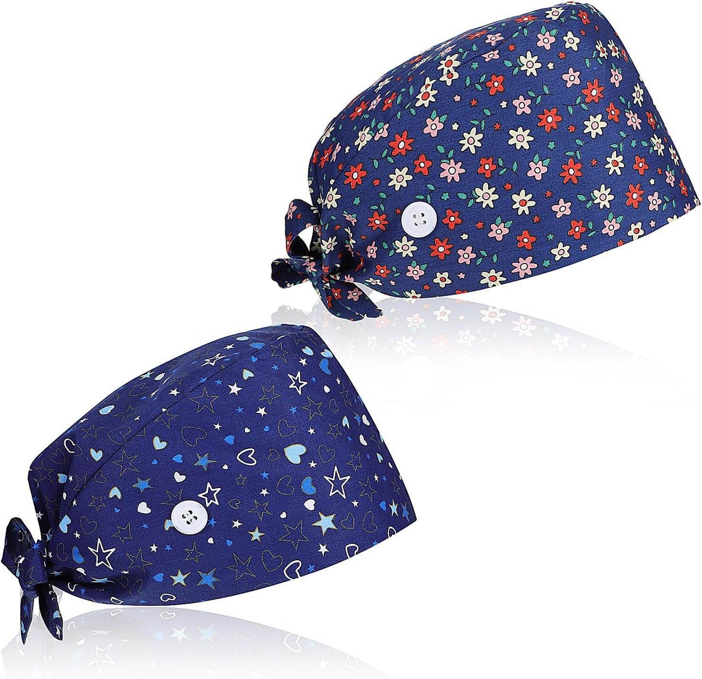 2-Piece Unisex Adjustable Scrub Cap - Purcell's Clothing Company