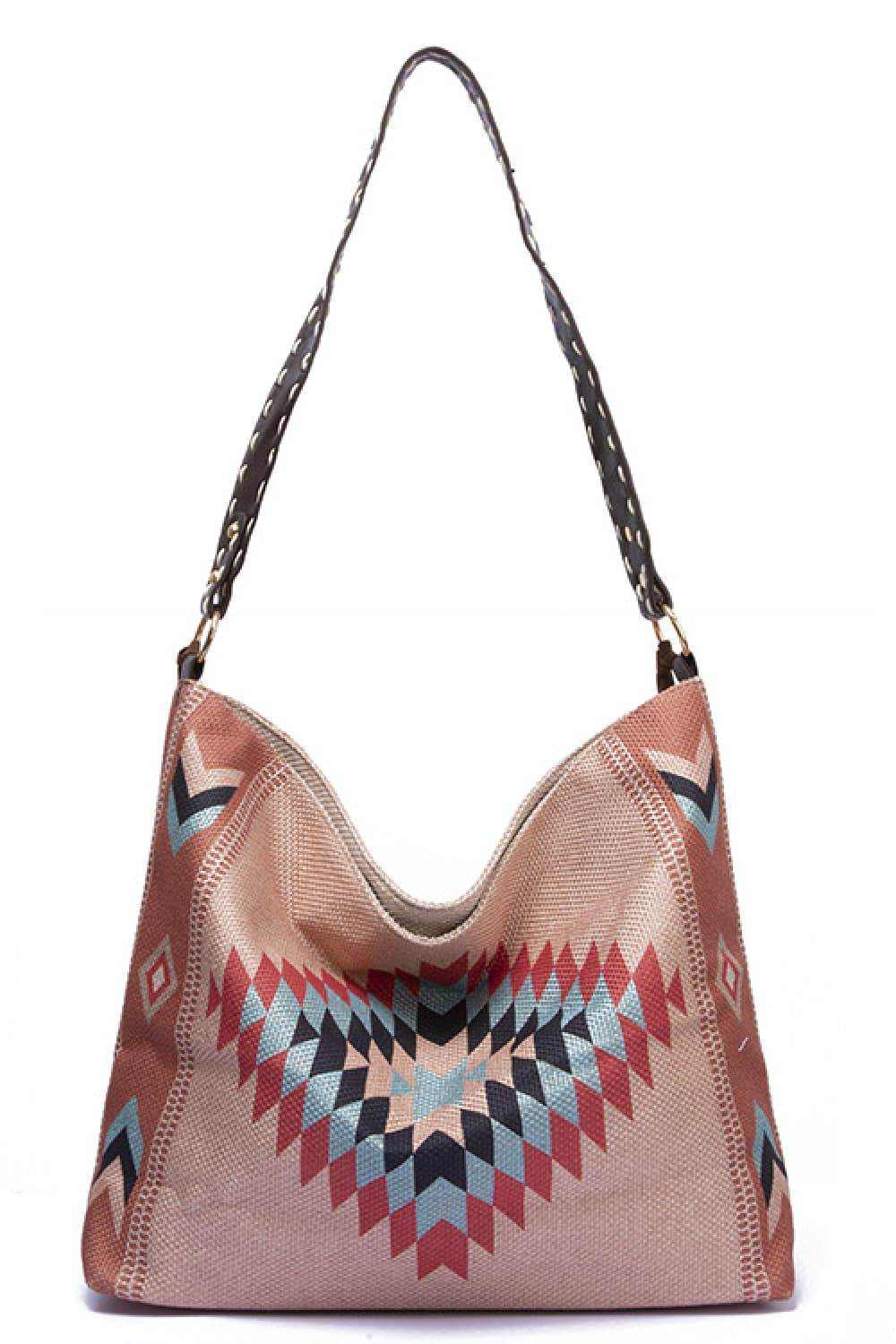 Geometric Canvas Tote Bag - Purcell's Clothing Company