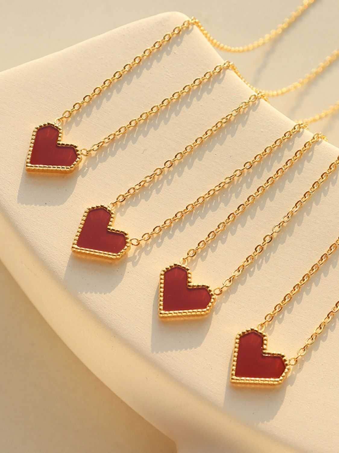 Titanium Steel Heart Necklace - Purcell's Clothing Company