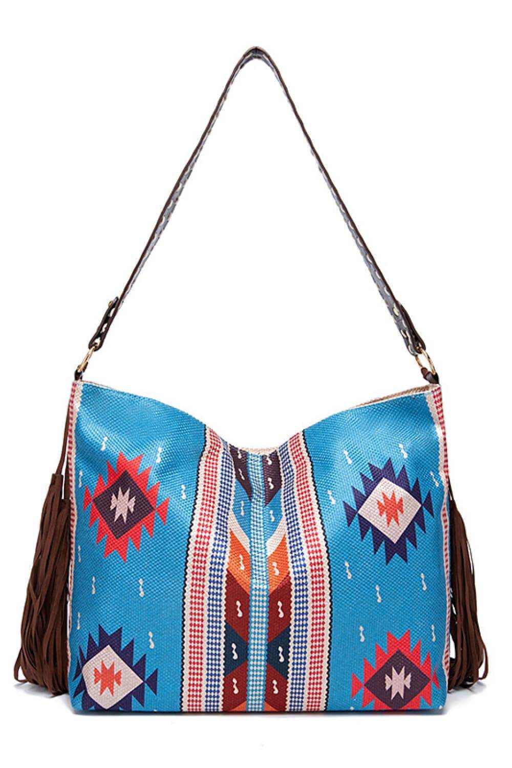 Geometric Canvas Tote Bag - Purcell's Clothing Company