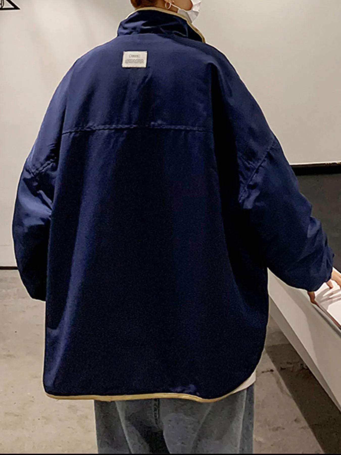 Color Block Zip Up Jacket - Purcell's Clothing Company