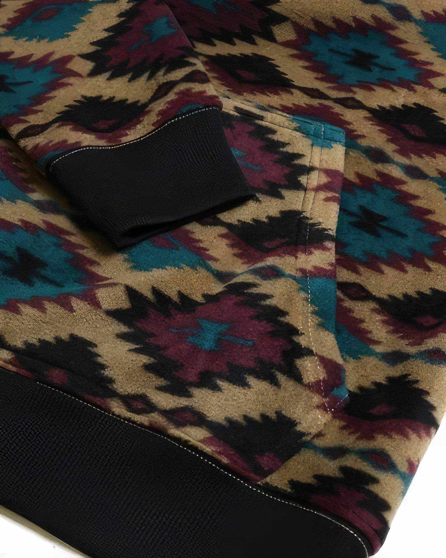 Aztec Diamond Print Hoodie - Purcell's Clothing Company