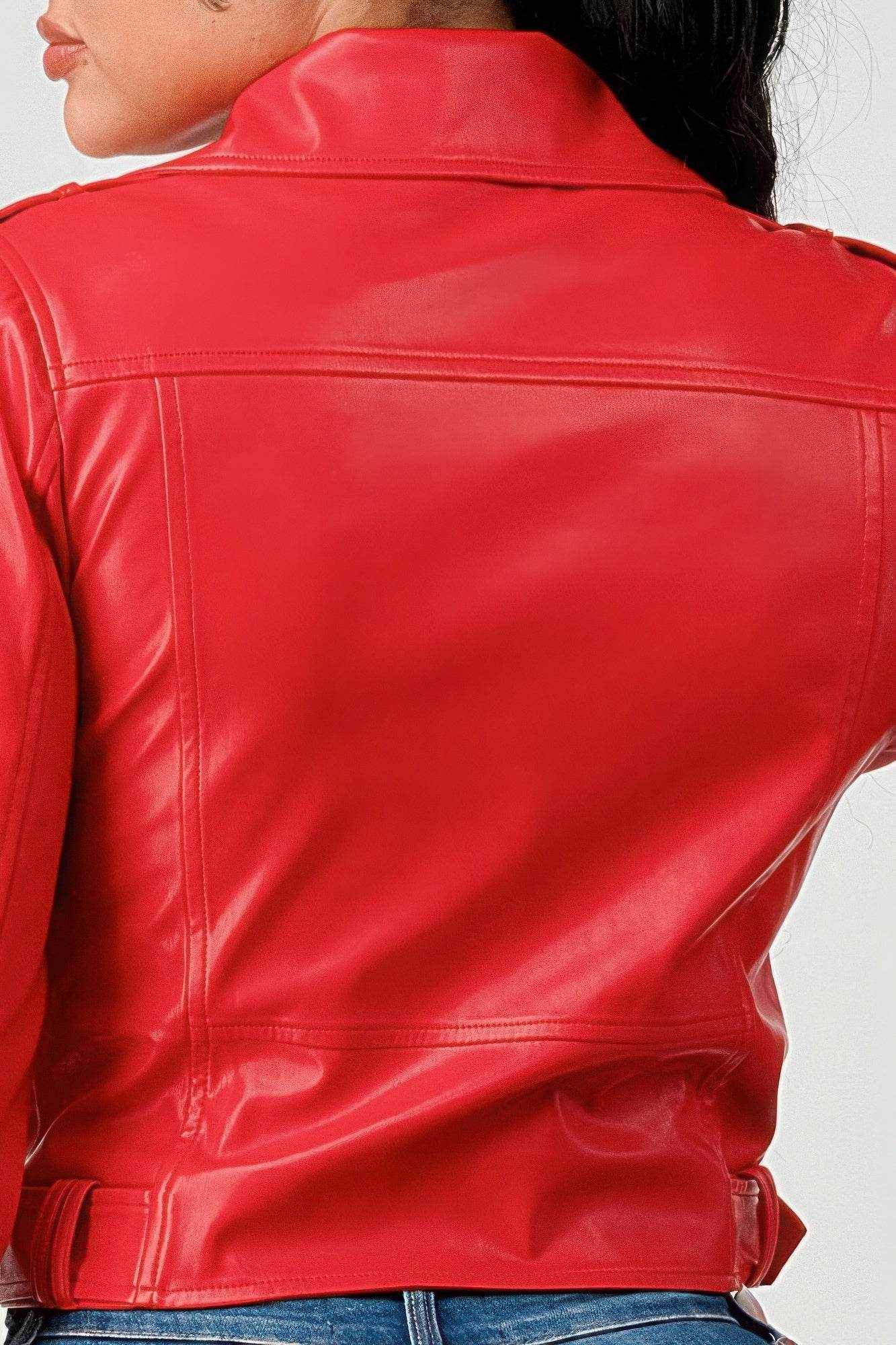 Pu Leather Jacket - Purcell's Clothing Company
