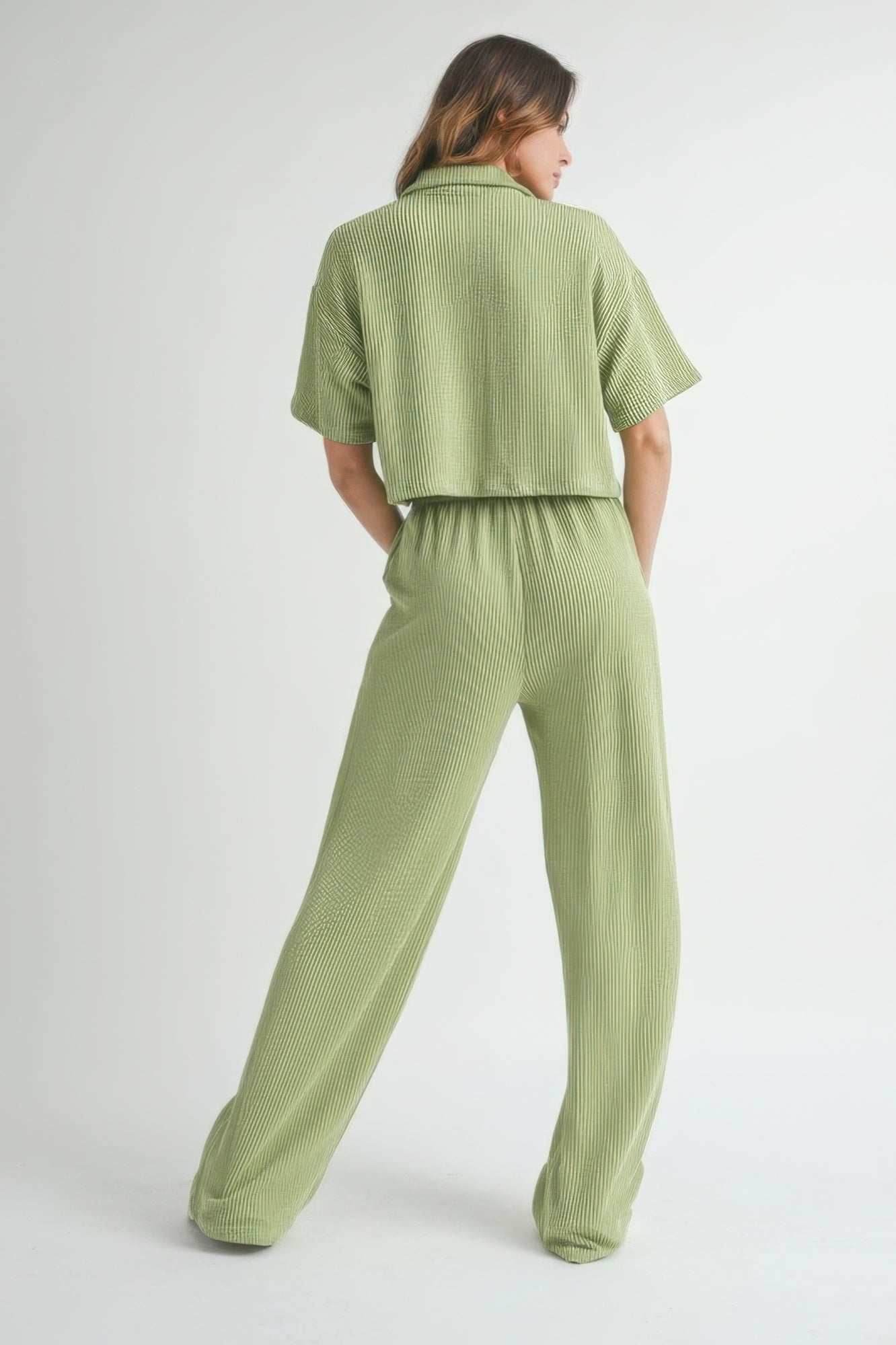 Button Up 2 Piece Set - Purcell's Clothing Company