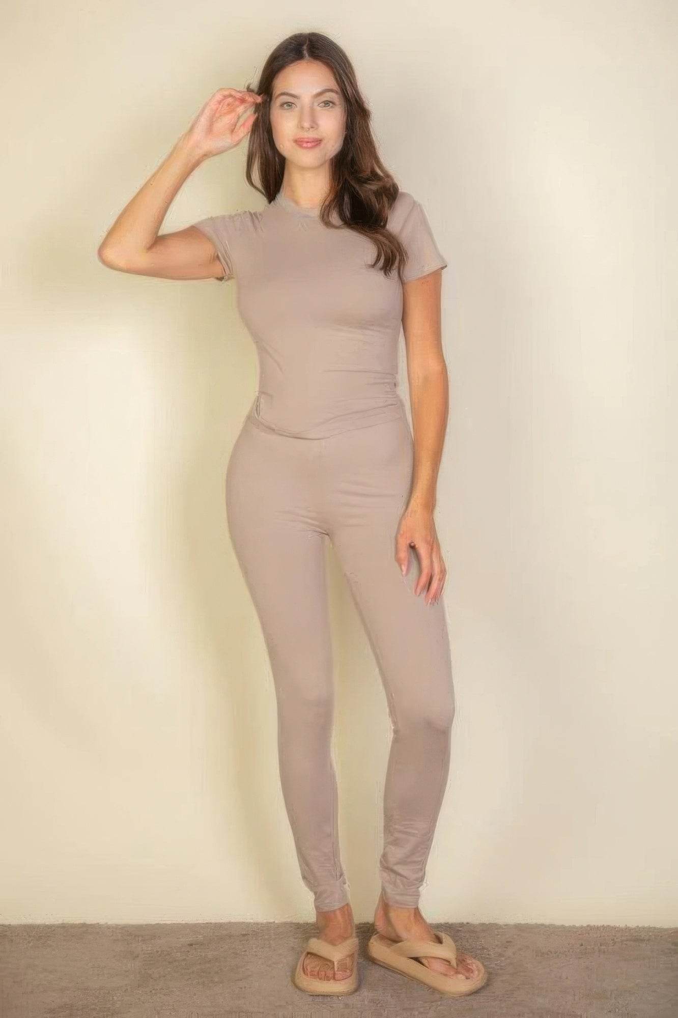 Basic Solid Leggings - Purcell's Clothing Company