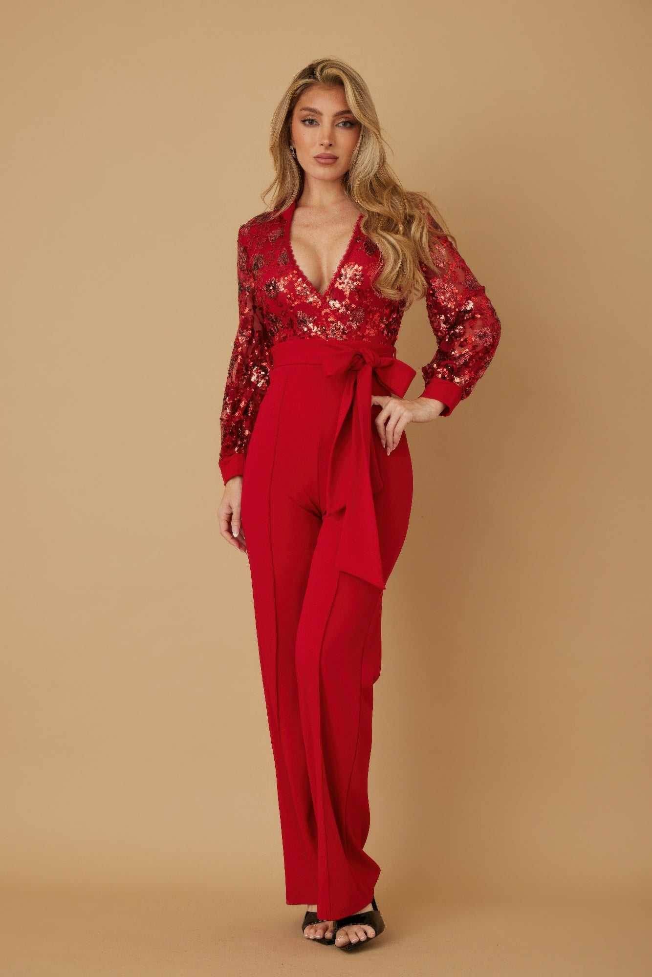 Flower Print Jumpsuit - Purcell's Clothing Company