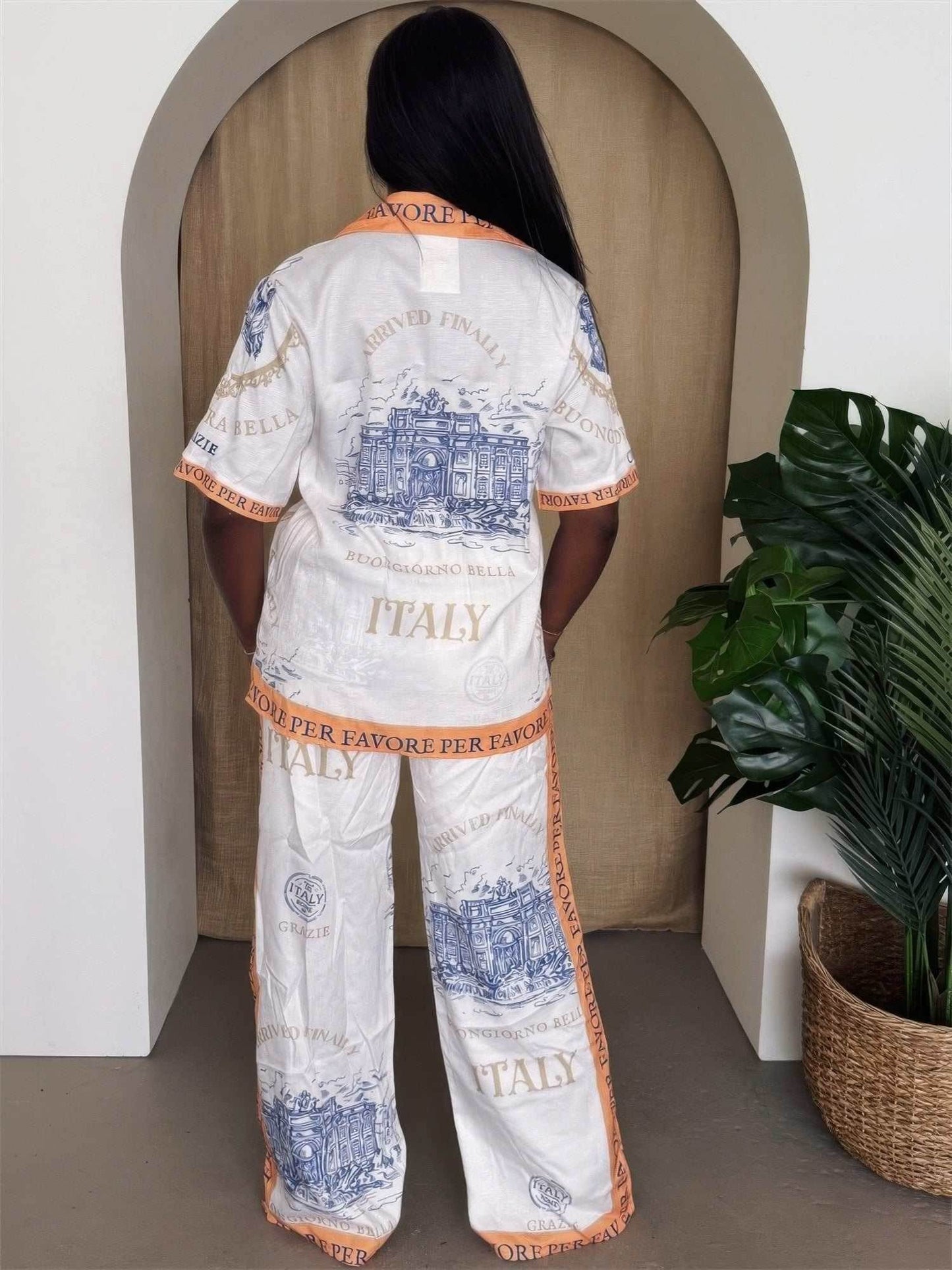 Italian Escape Two-piece Set - Resort Chic - Purcell's Clothing Company