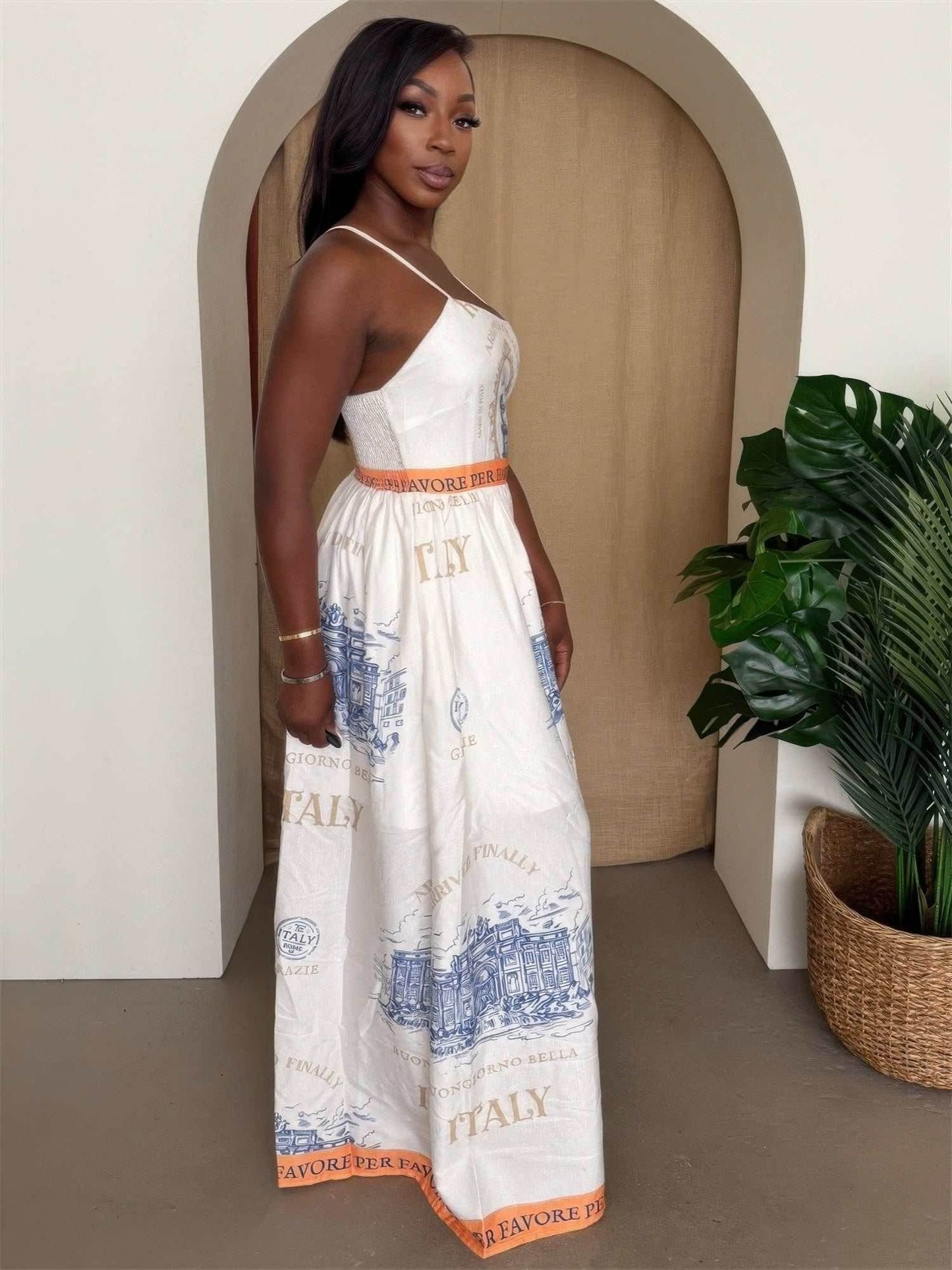 Italian Escape Maxi Dress - Purcell's Clothing Company