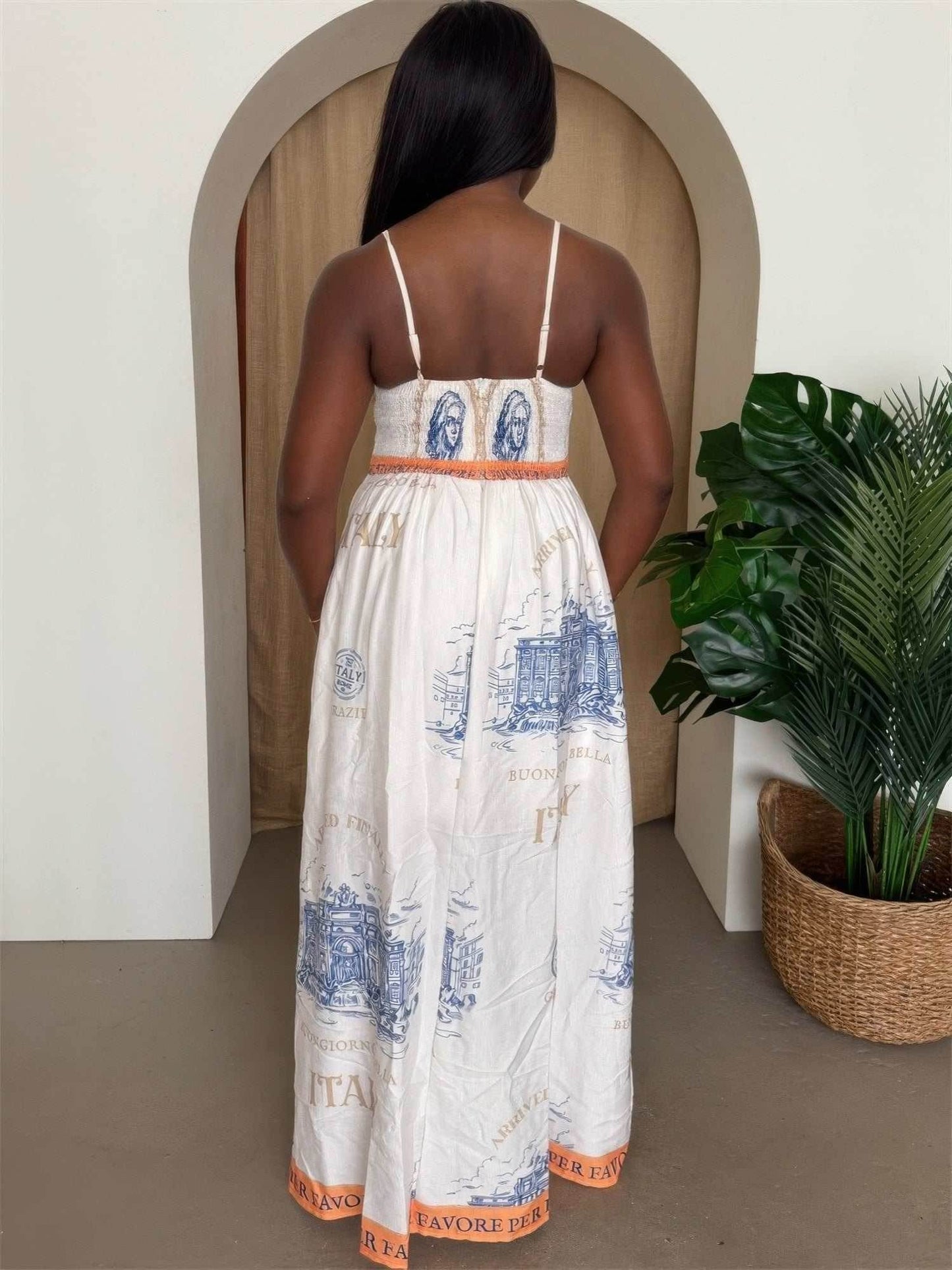 Italian Escape Maxi Dress - Purcell's Clothing Company