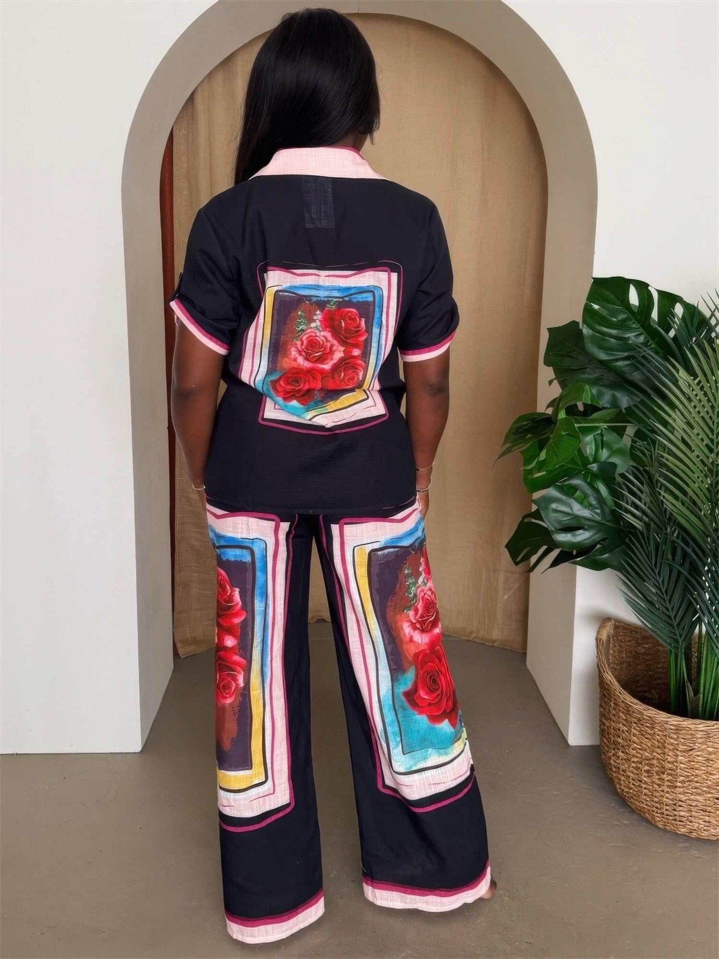 Midnight Bloom Framed Resort Set - Purcell's Clothing Company