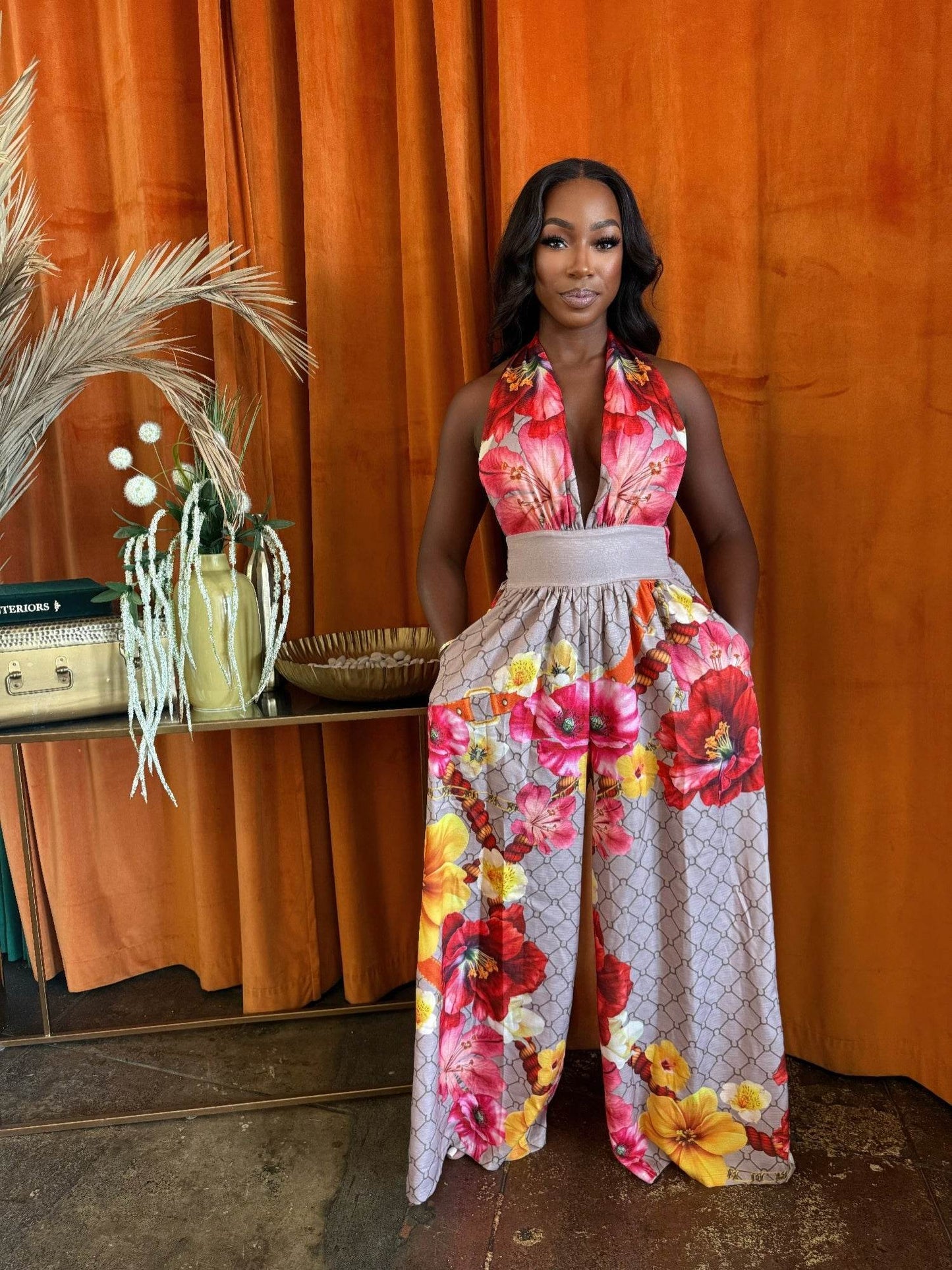 Paradise Bloom Jumpsuit - Purcell's Clothing Company