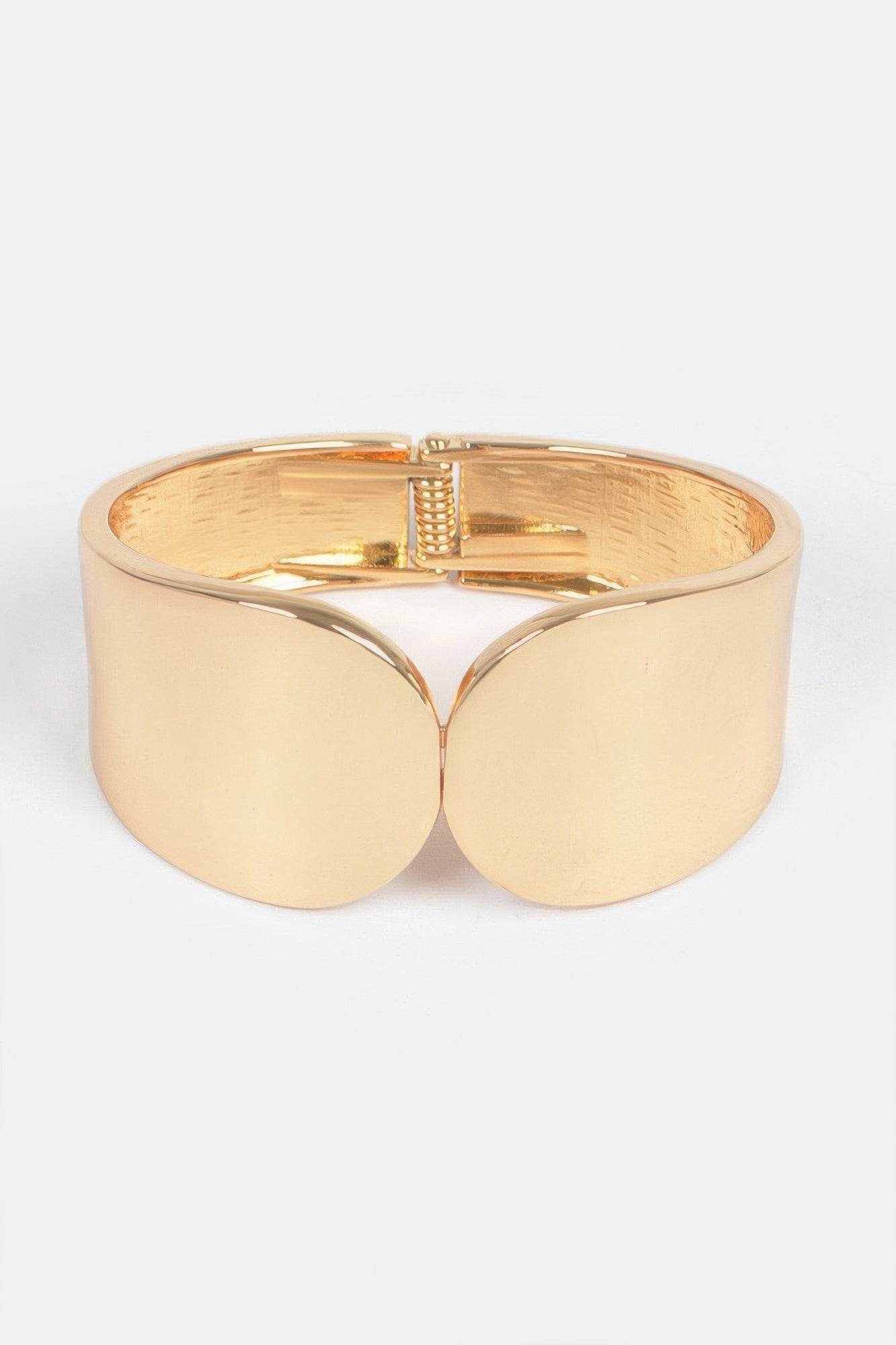 Metal Srping Hinge Cuff - Purcell's Clothing Company