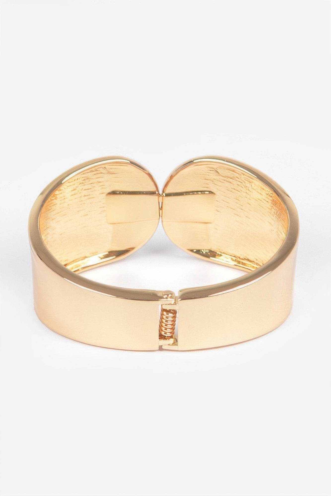 Metal Srping Hinge Cuff - Purcell's Clothing Company