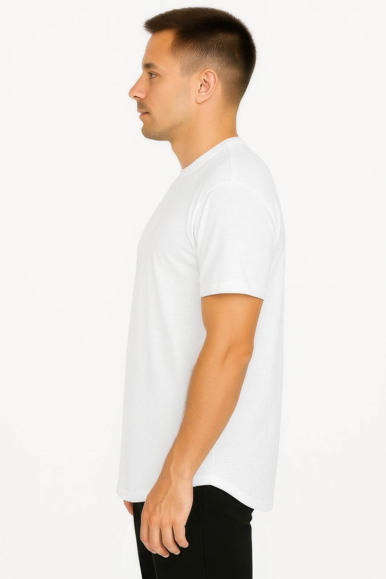 Curved Athletic Sports T-shirt - Purcell's Clothing Company