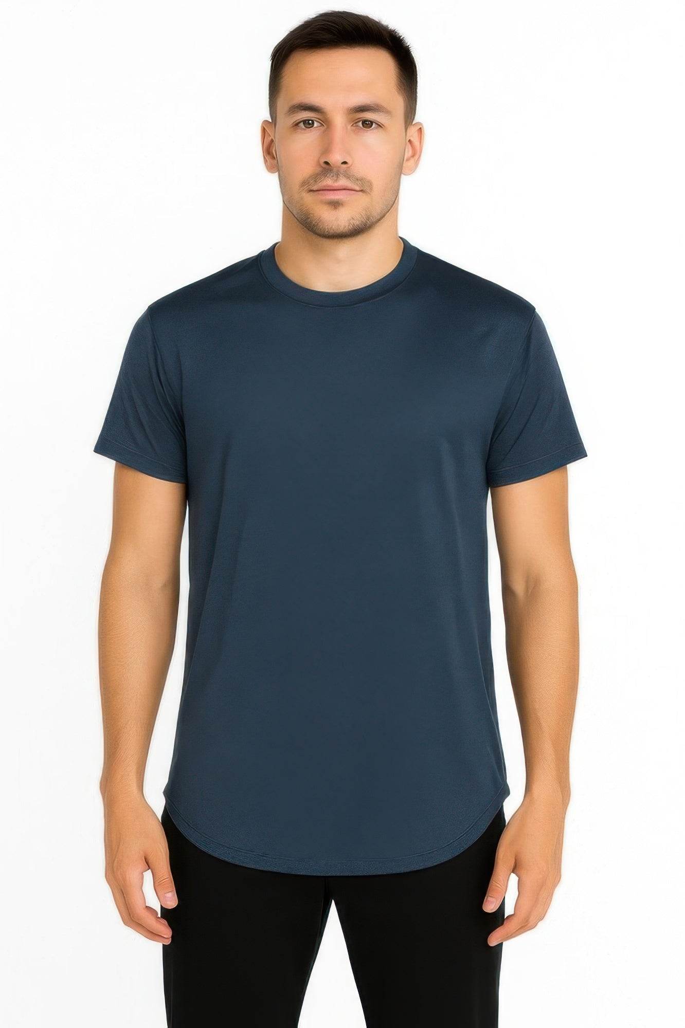 Curved Athletic Sports T-shirt - Purcell's Clothing Company