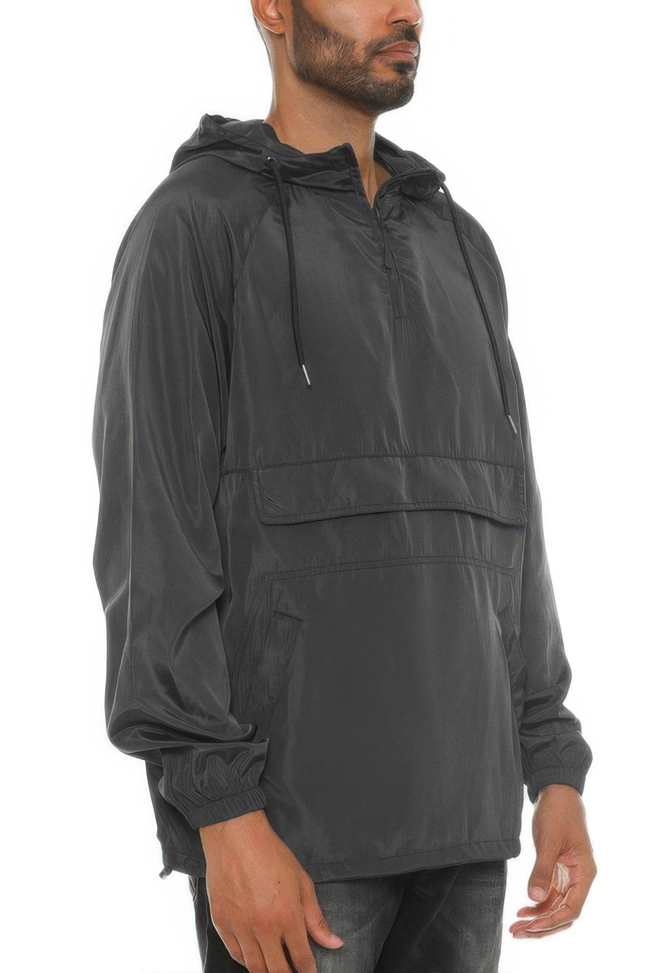 Color Block Anorak Jacket Pullover Windbreaker - Purcell's Clothing Company