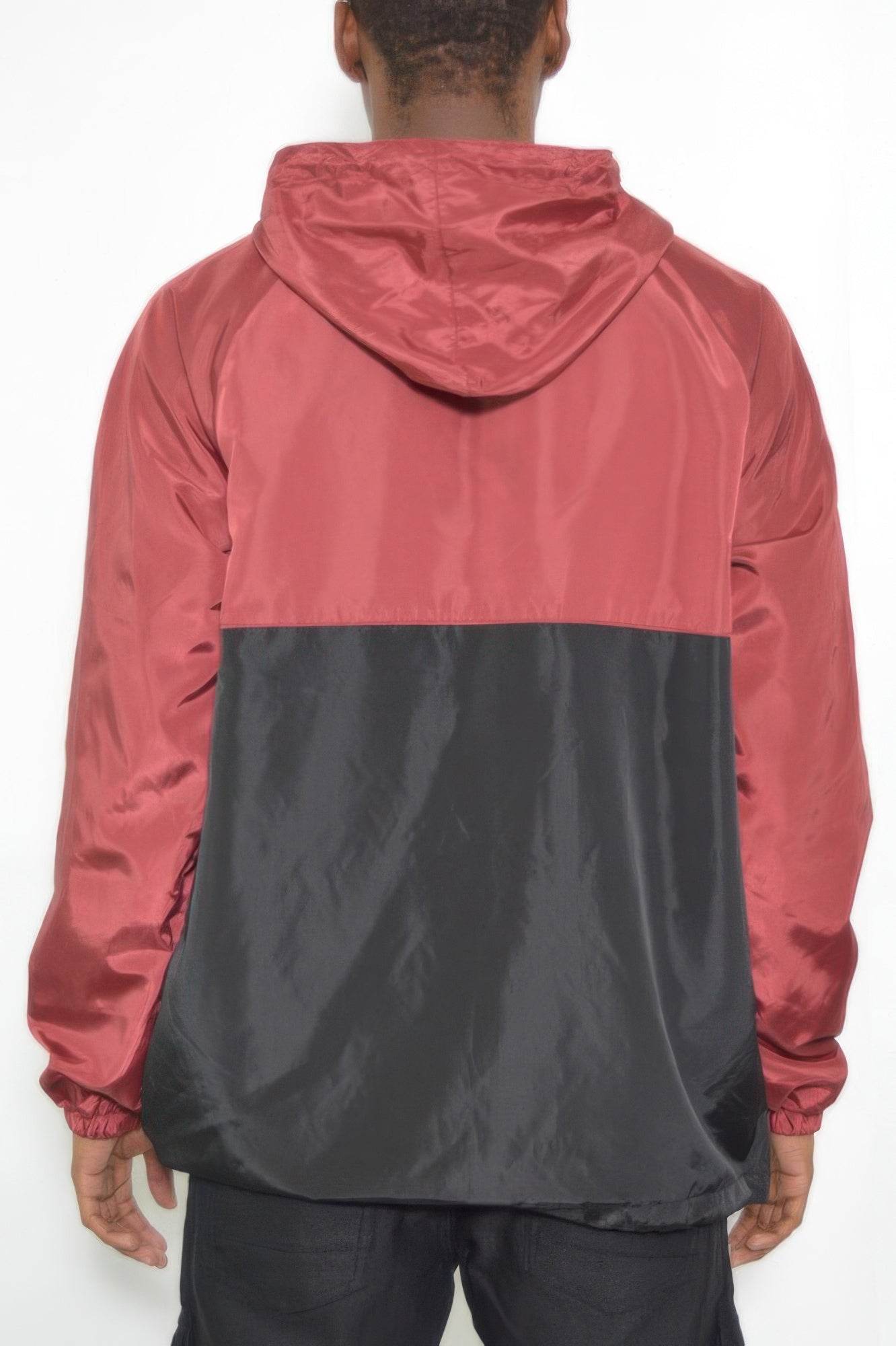 Color Block Anorak Jacket Pullover Windbreaker - Purcell's Clothing Company