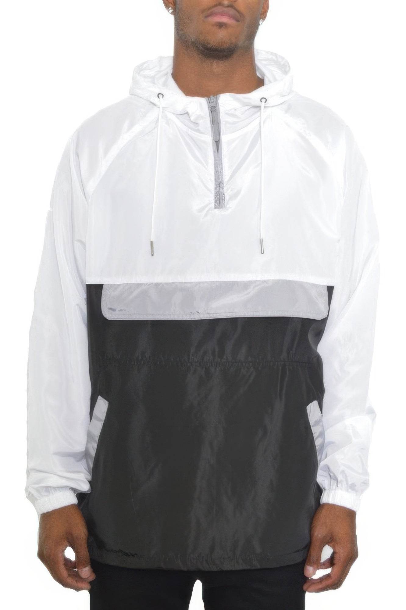Color Block Anorak Jacket Pullover Windbreaker - Purcell's Clothing Company