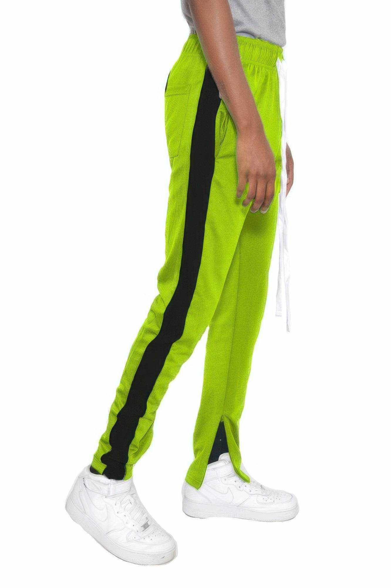 Slim Fit Single Stripe Track Pant Joggers - Purcell's Clothing Company