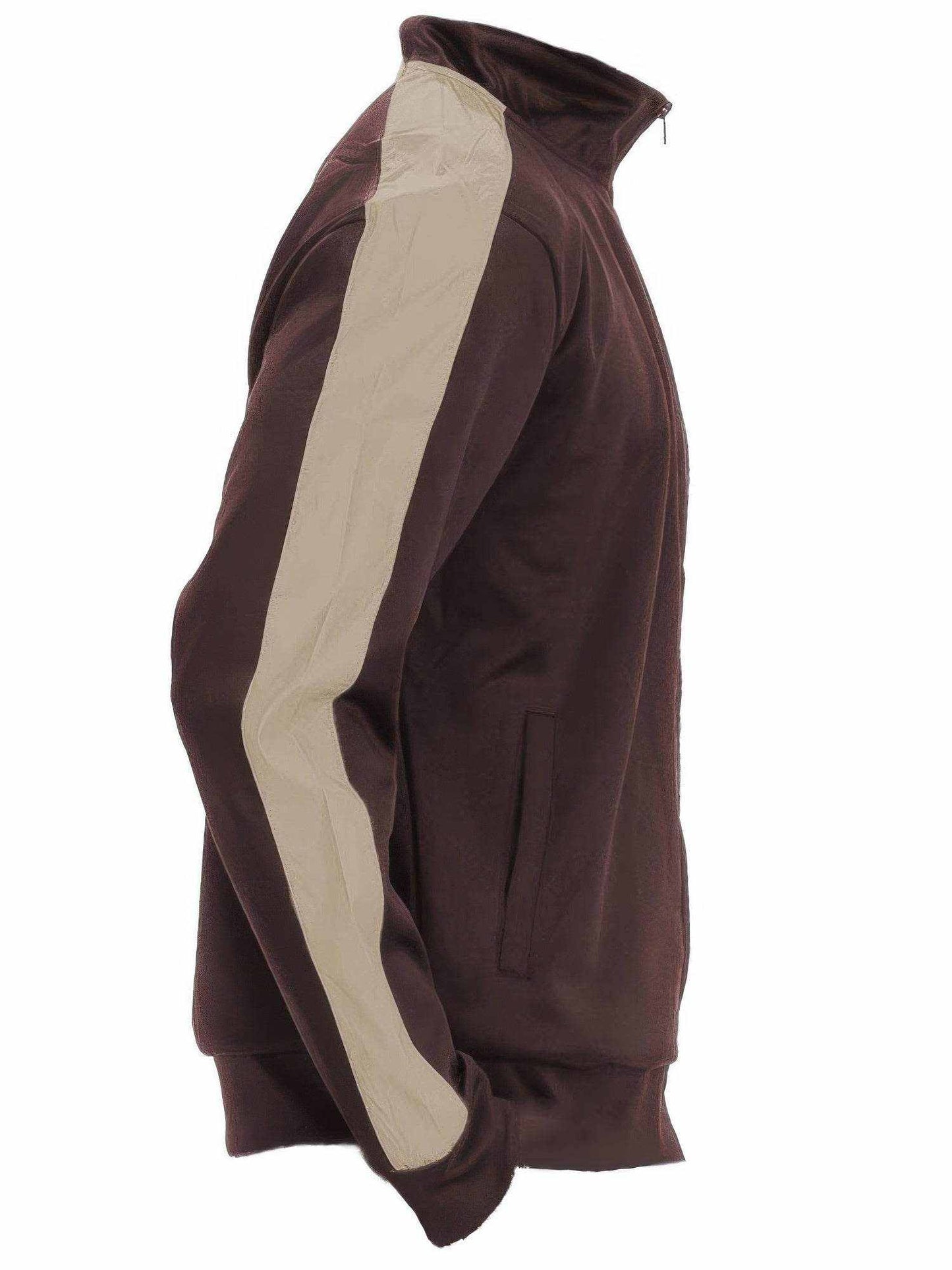 Unisex Side Stripe Track Jacket - Purcell's Clothing Company