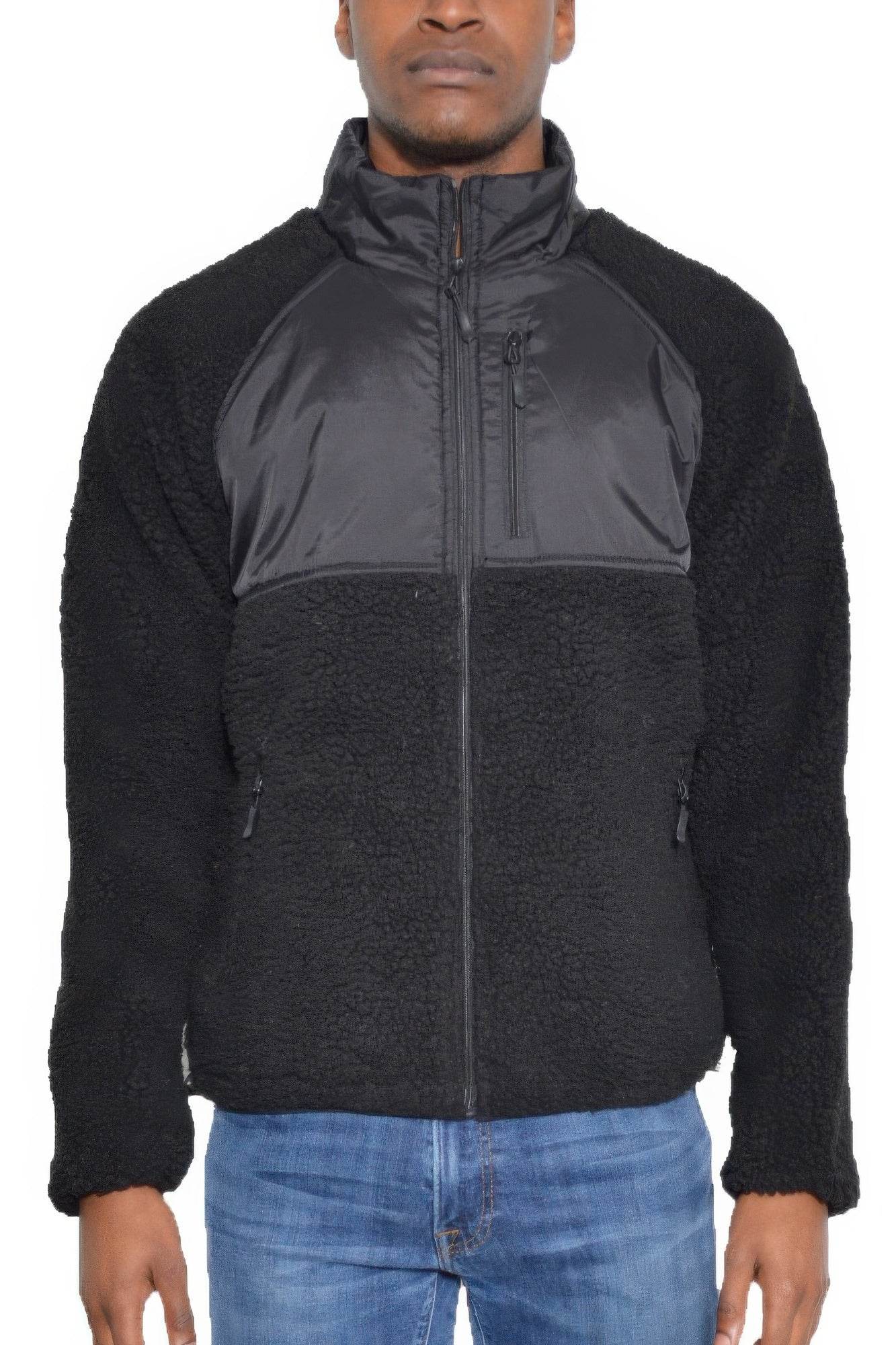 Full Zip Sherpa Fleece Jacket - Purcell's Clothing Company