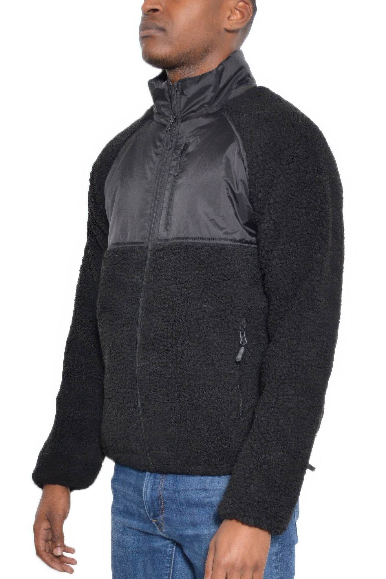 Full Zip Sherpa Fleece Jacket - Purcell's Clothing Company