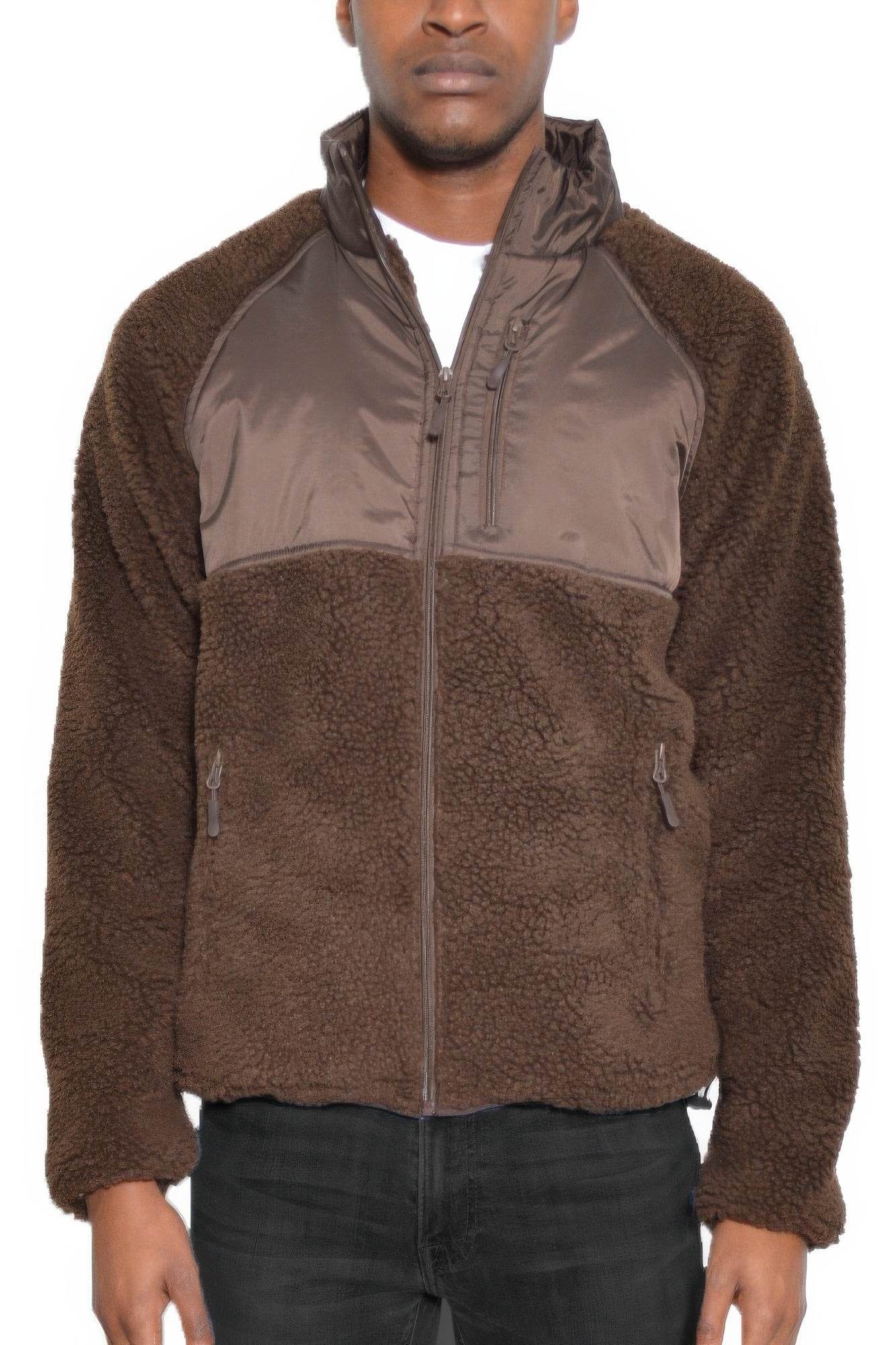 Full Zip Sherpa Fleece Jacket - Purcell's Clothing Company