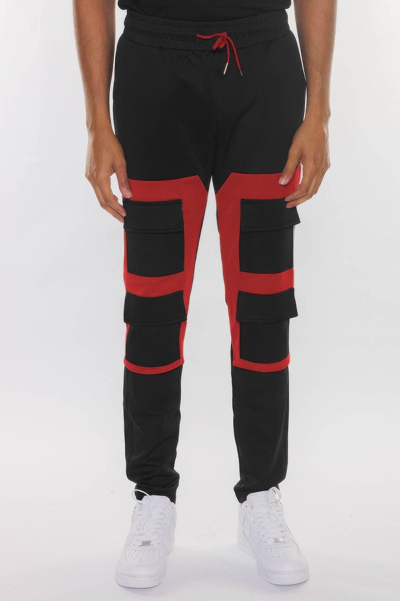 Color Block Cargo Track Pant - Purcell's Clothing Company