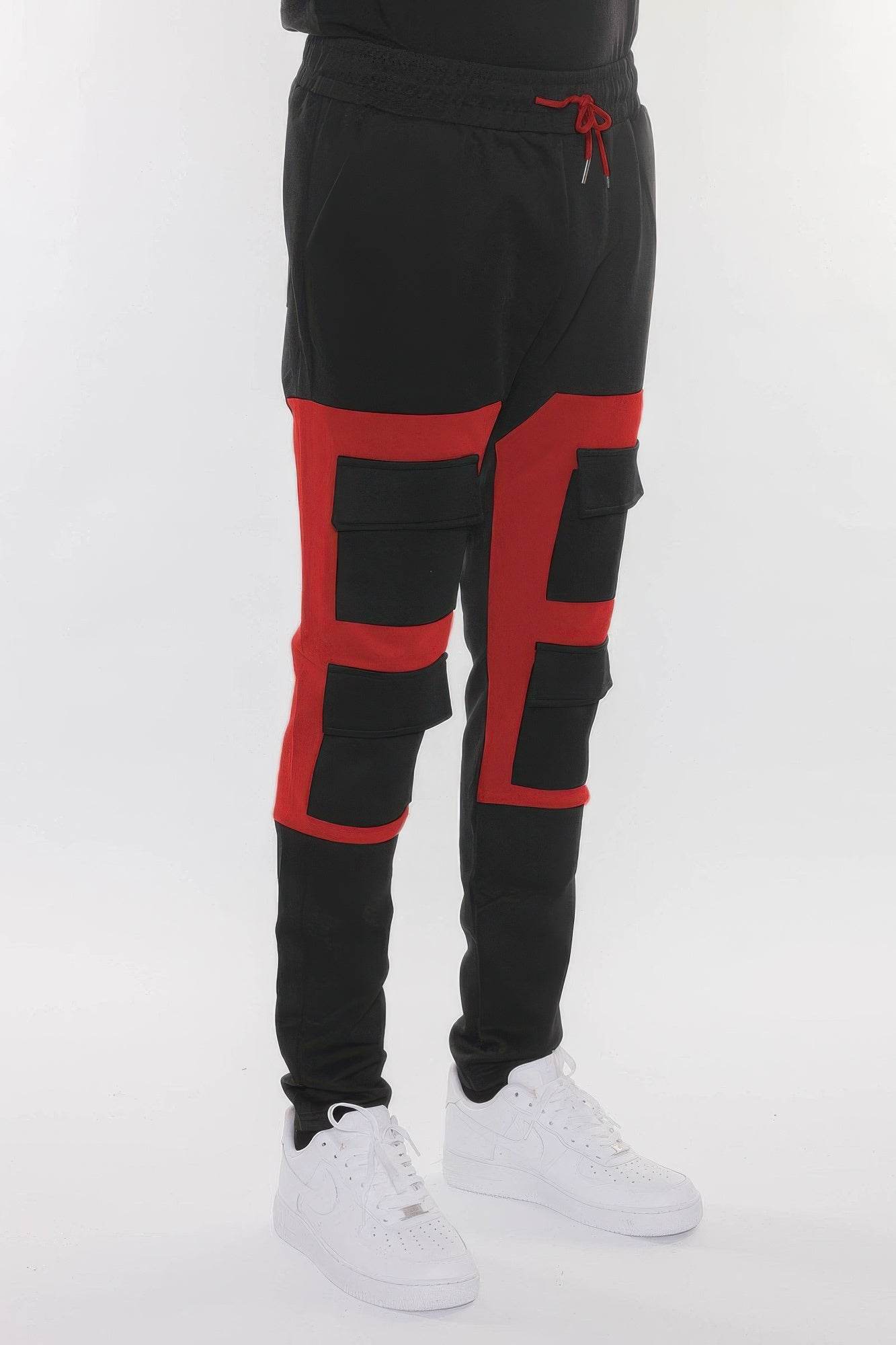 Color Block Cargo Track Pant - Purcell's Clothing Company