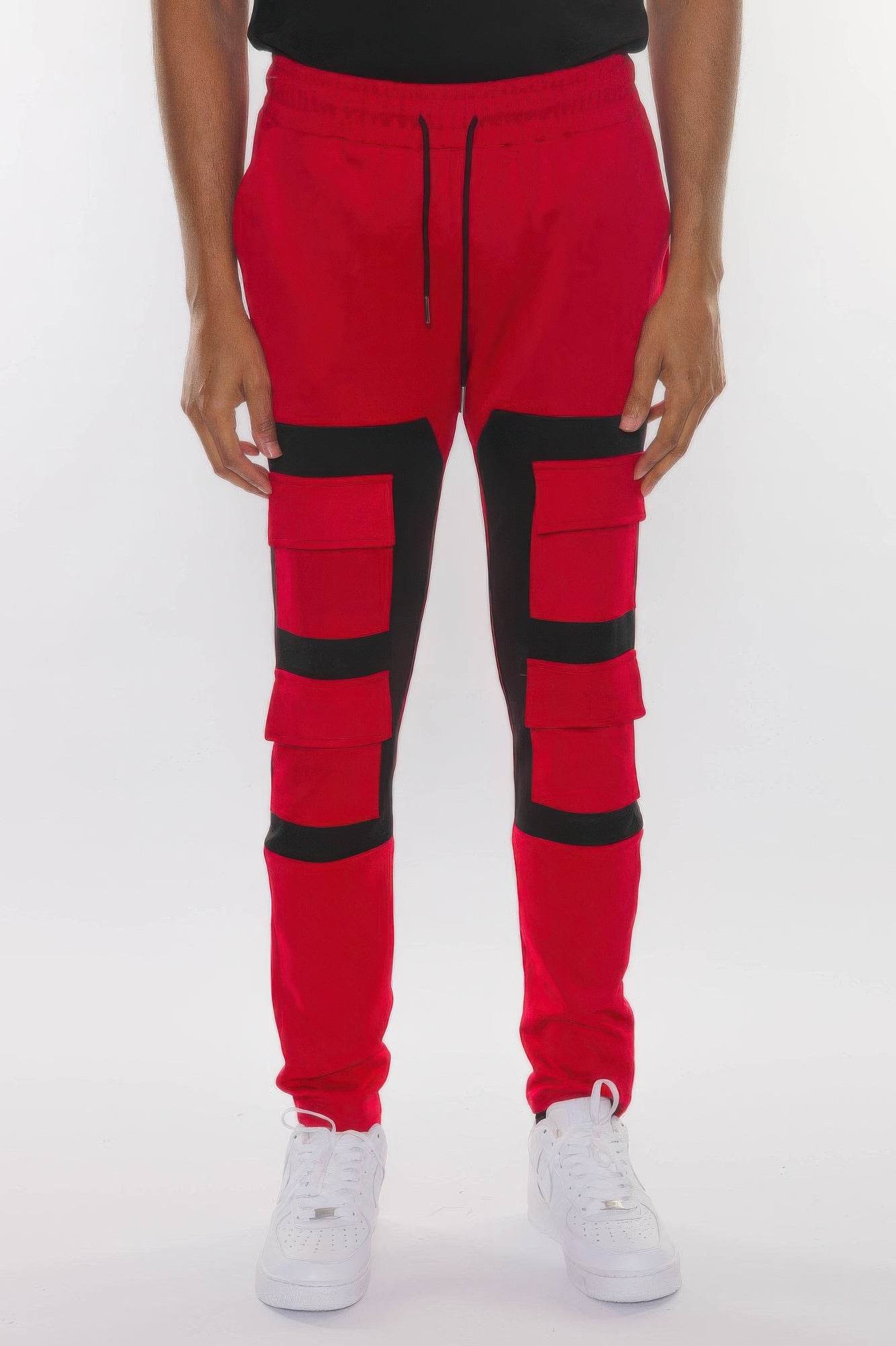 Color Block Cargo Track Pant - Purcell's Clothing Company