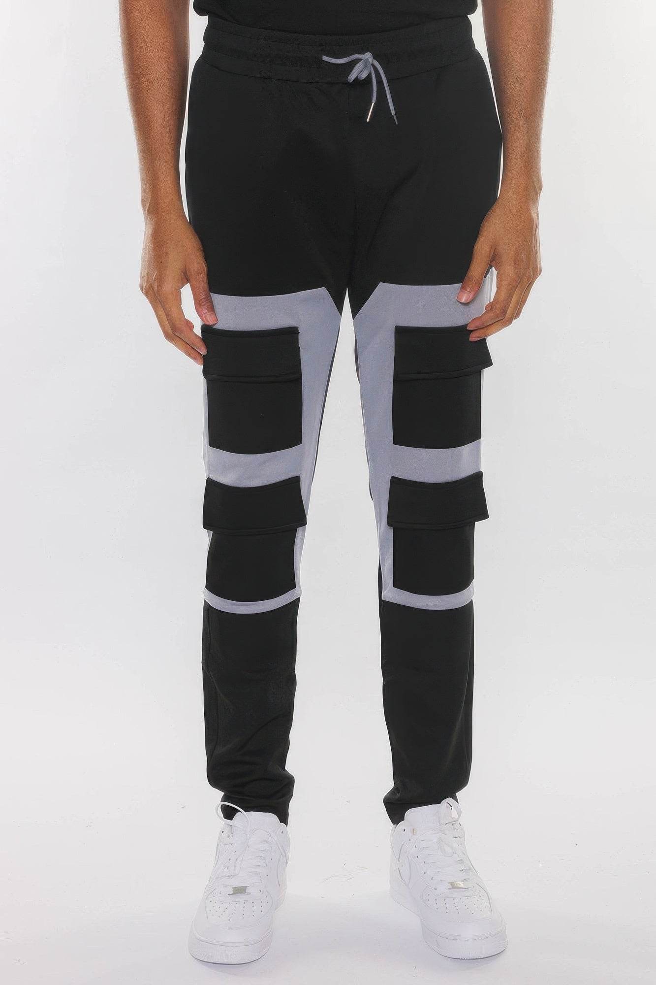 Color Block Cargo Track Pant - Purcell's Clothing Company