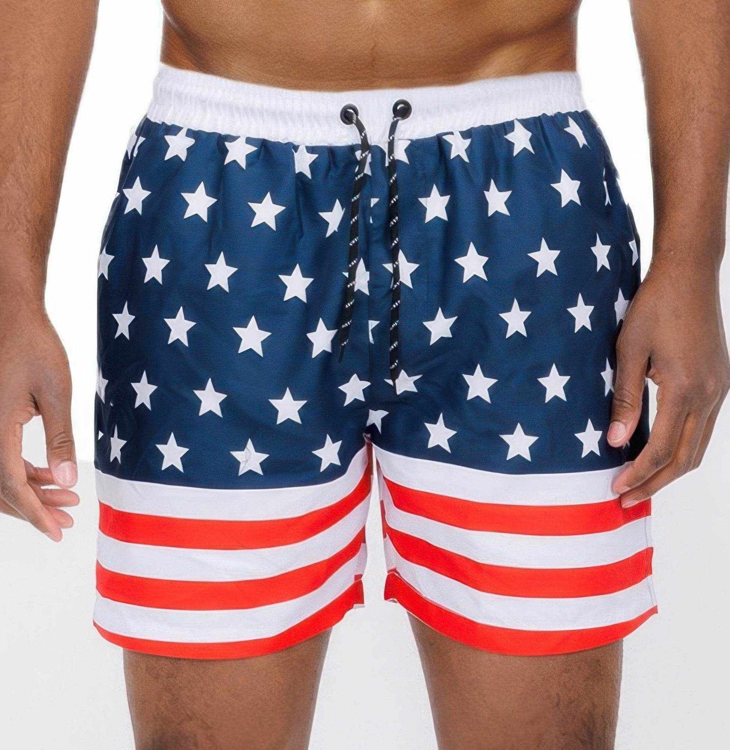 Team Usa Flag Swim Shorts - Purcell's Clothing Company