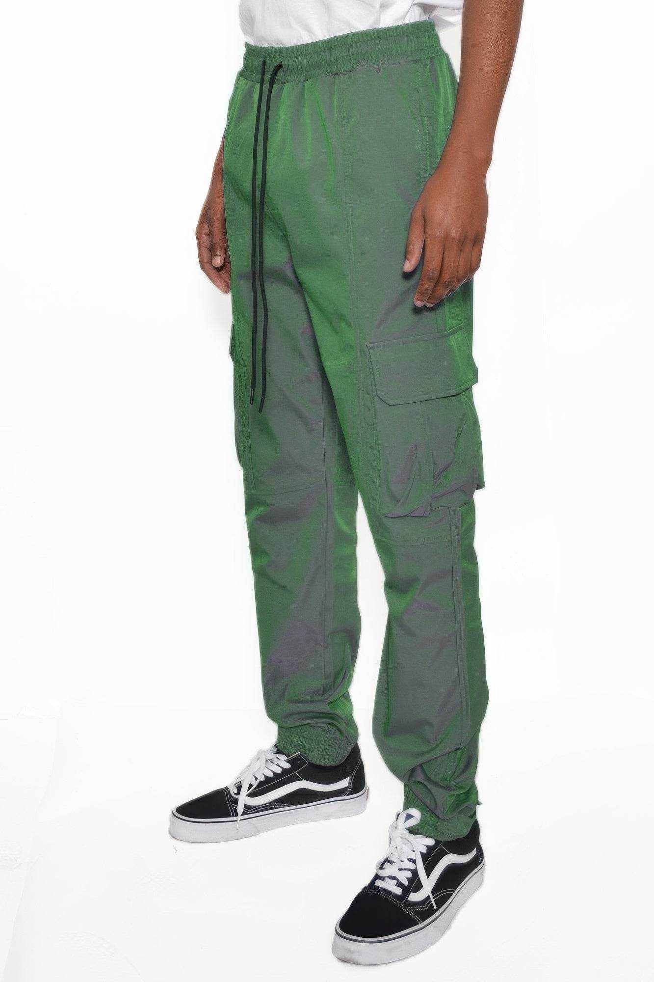 Peacock Iridesceint Jogger Pants - Purcell's Clothing Company