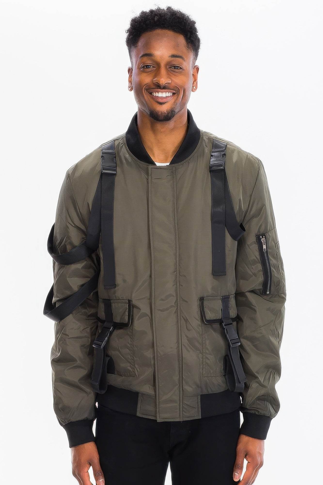 Mens Utility Strap Jacket - Purcell's Clothing Company