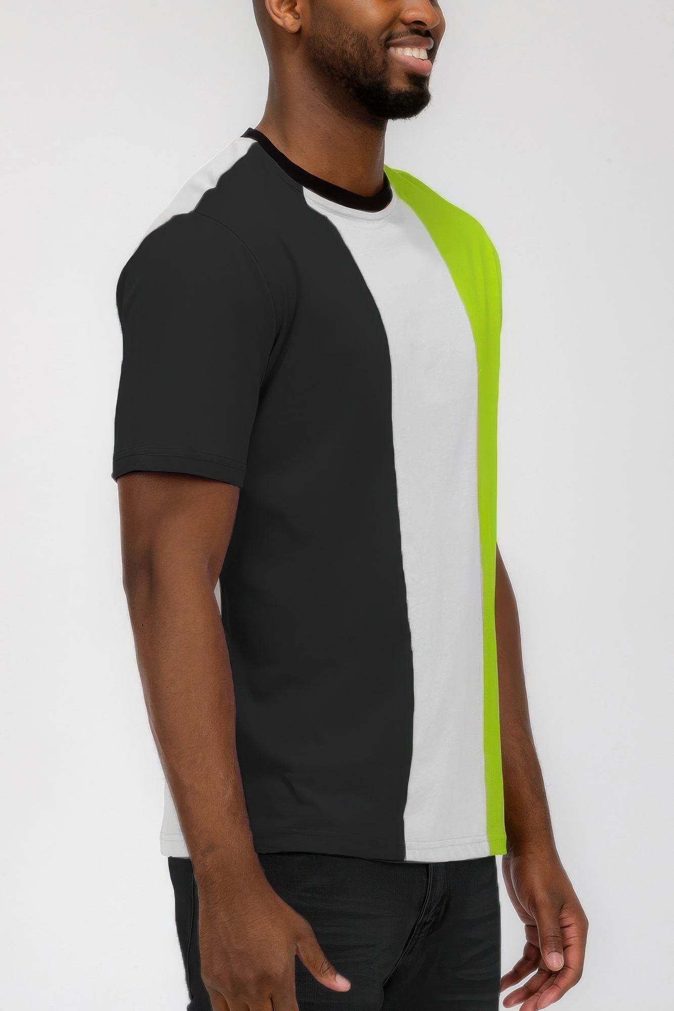 Mens Color Block T Shirt - Purcell's Clothing Company