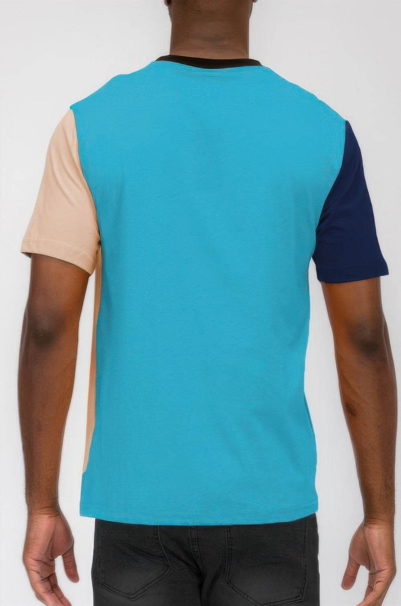 Mens Color Block T Shirt - Purcell's Clothing Company