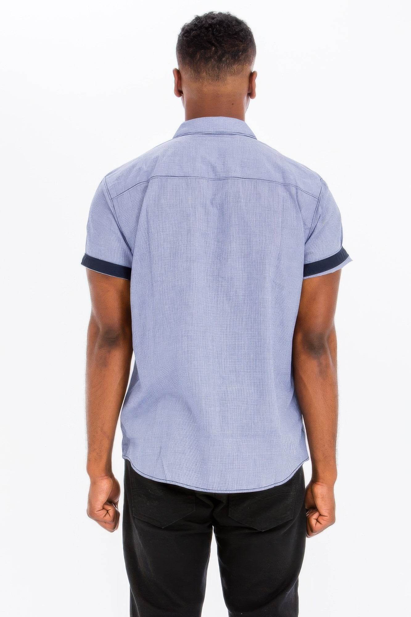 Men's Casual Short Sleeve Solid Shirts - Purcell's Clothing Company