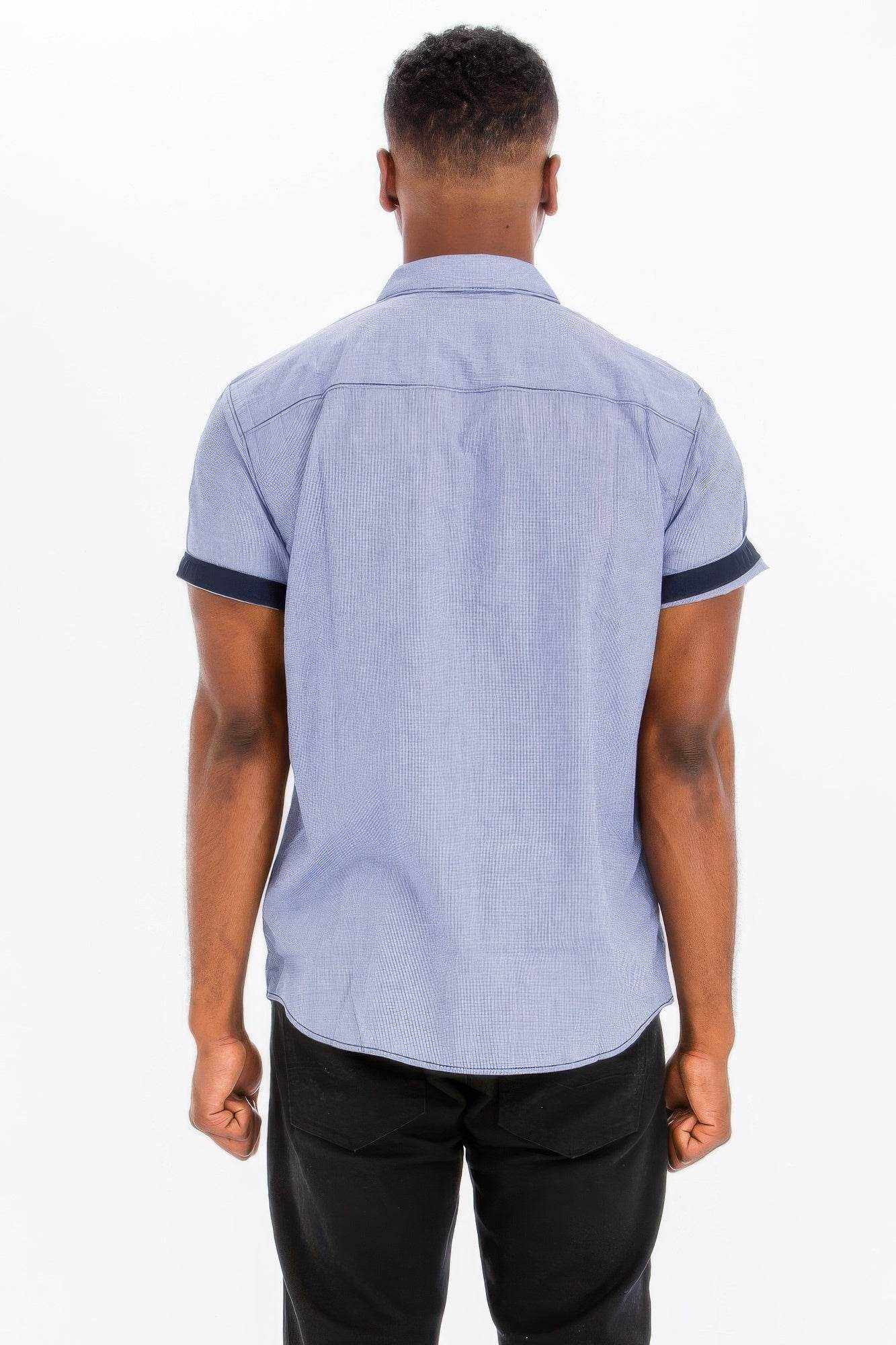 Men's Casual Short Sleeve Solid Shirts - Purcell's Clothing Company