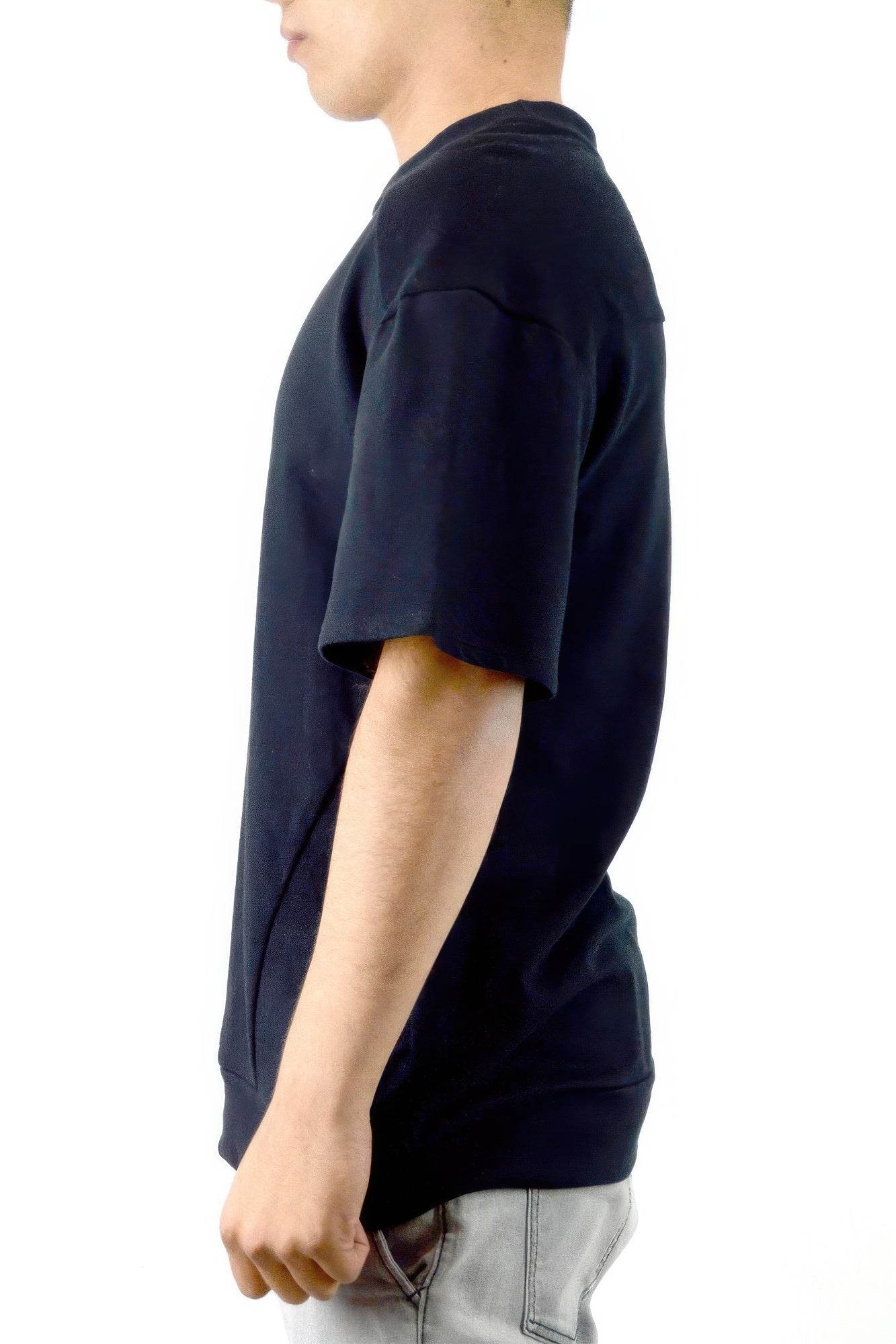 Mens Casual 1/2 Sleeve Sweatshirt Tops - Purcell's Clothing Company