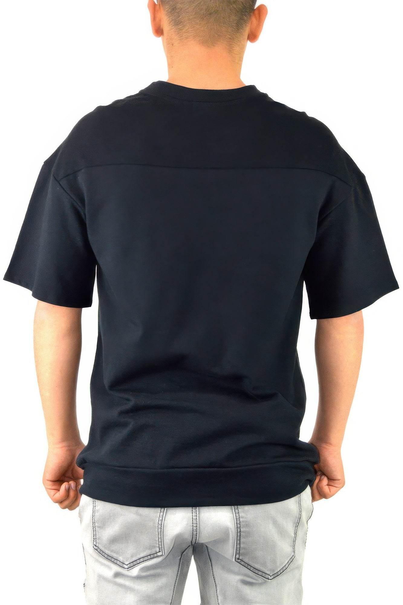 Mens Casual 1/2 Sleeve Sweatshirt Tops - Purcell's Clothing Company