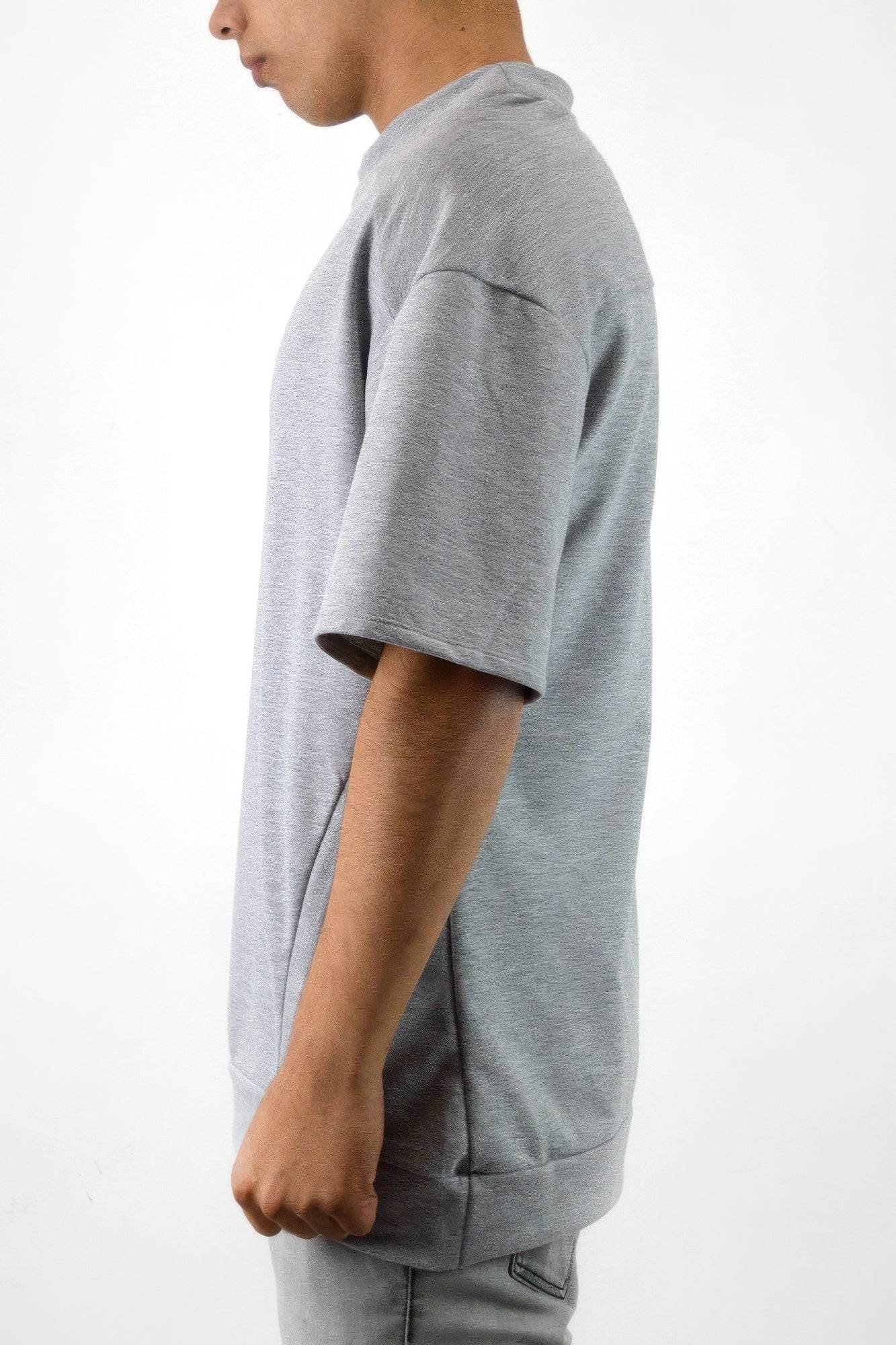 Mens Casual 1/2 Sleeve Sweatshirt Tops - Purcell's Clothing Company