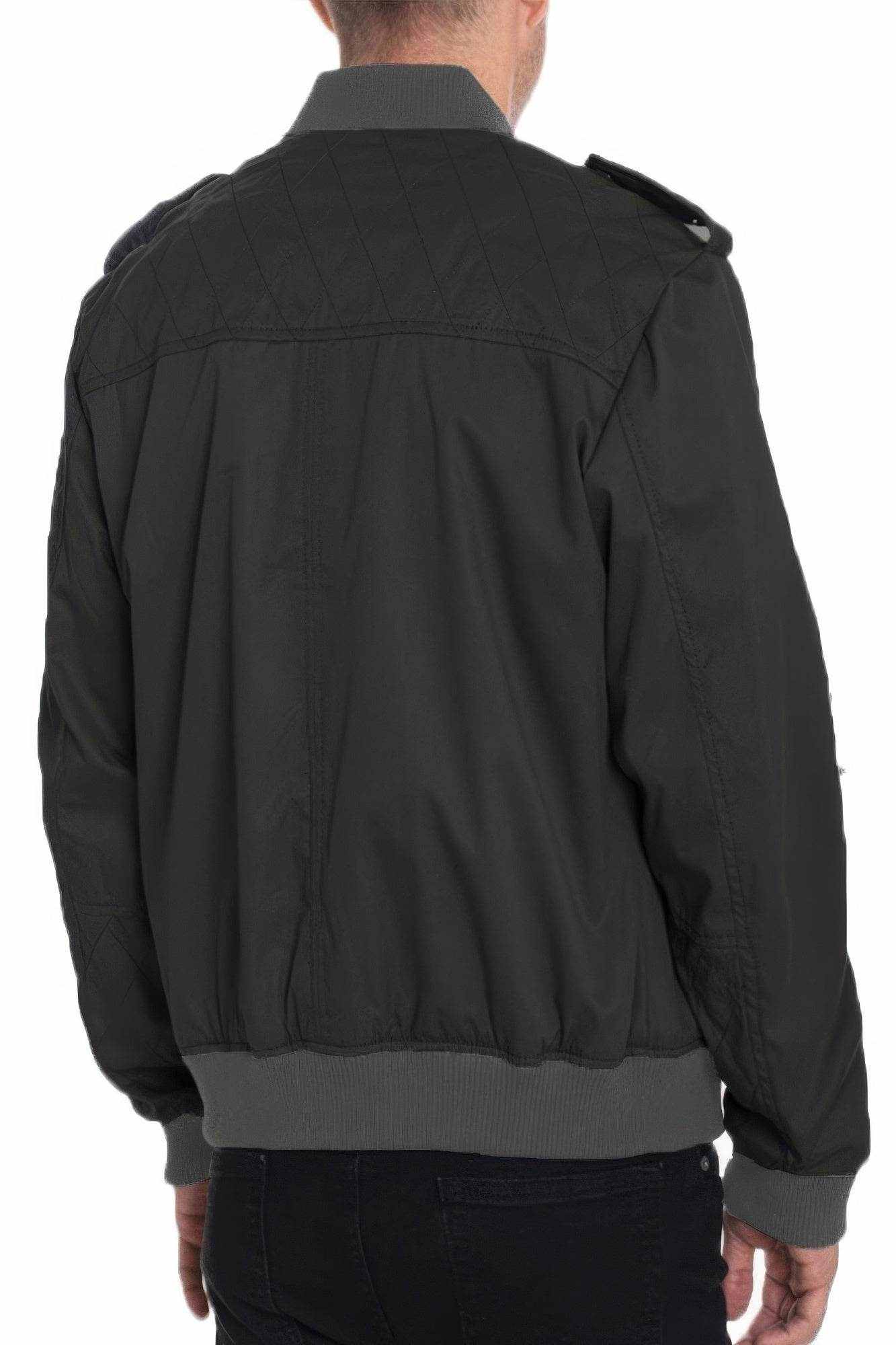 Cotton Casual Bomber Jacket - Purcell's Clothing Company