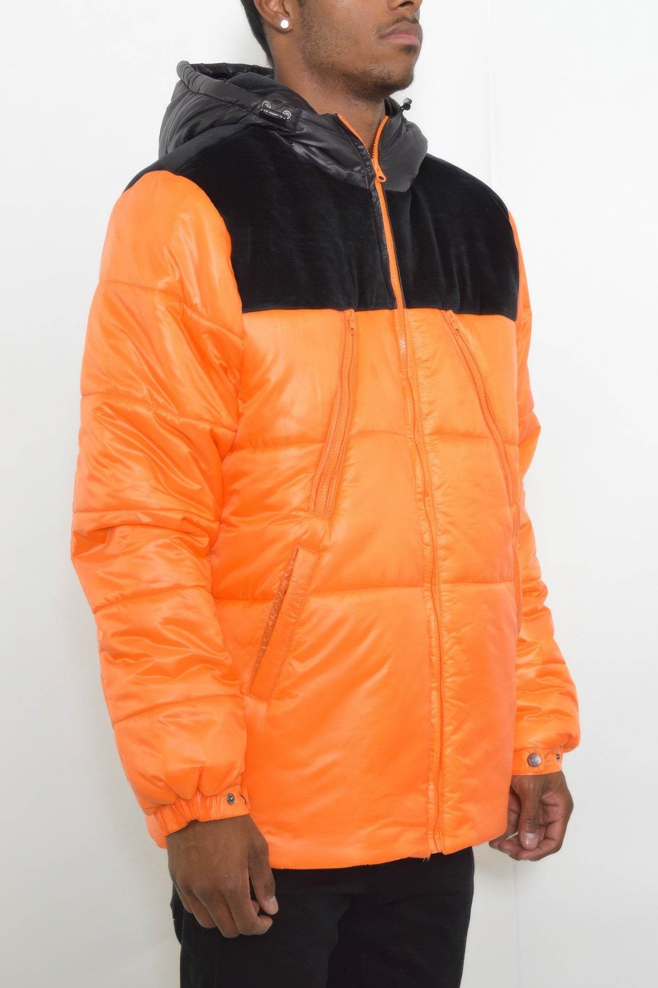 Mens Padded Buffle Puffer Jacket - Purcell's Clothing Company