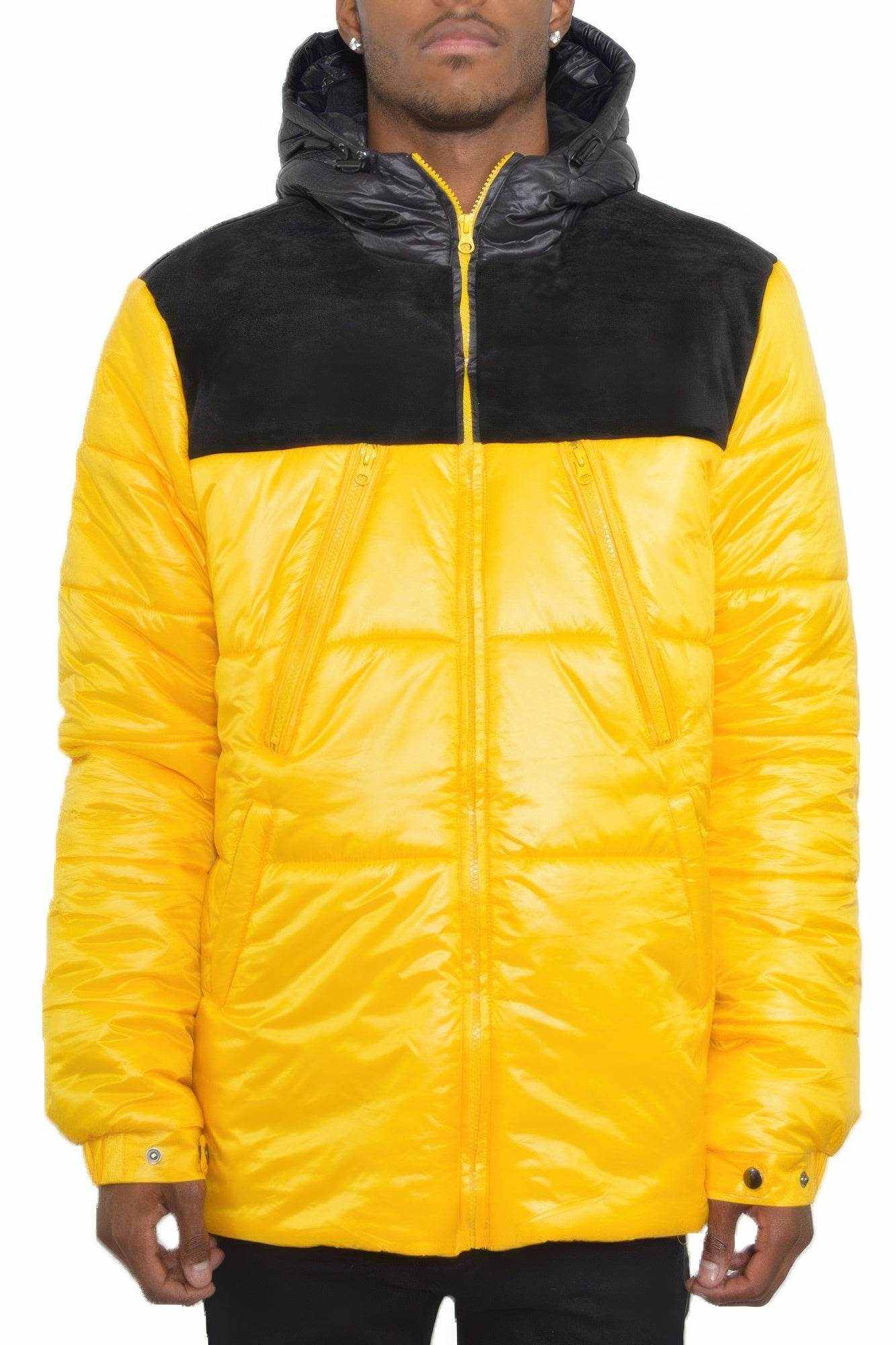Mens Padded Buffle Puffer Jacket - Purcell's Clothing Company