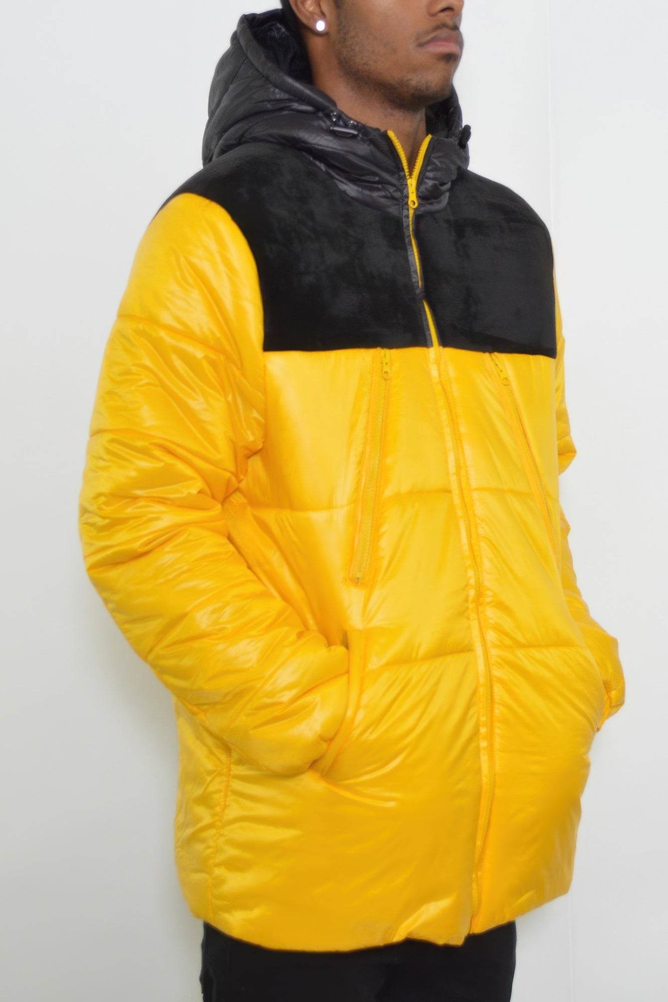 Mens Padded Buffle Puffer Jacket - Purcell's Clothing Company
