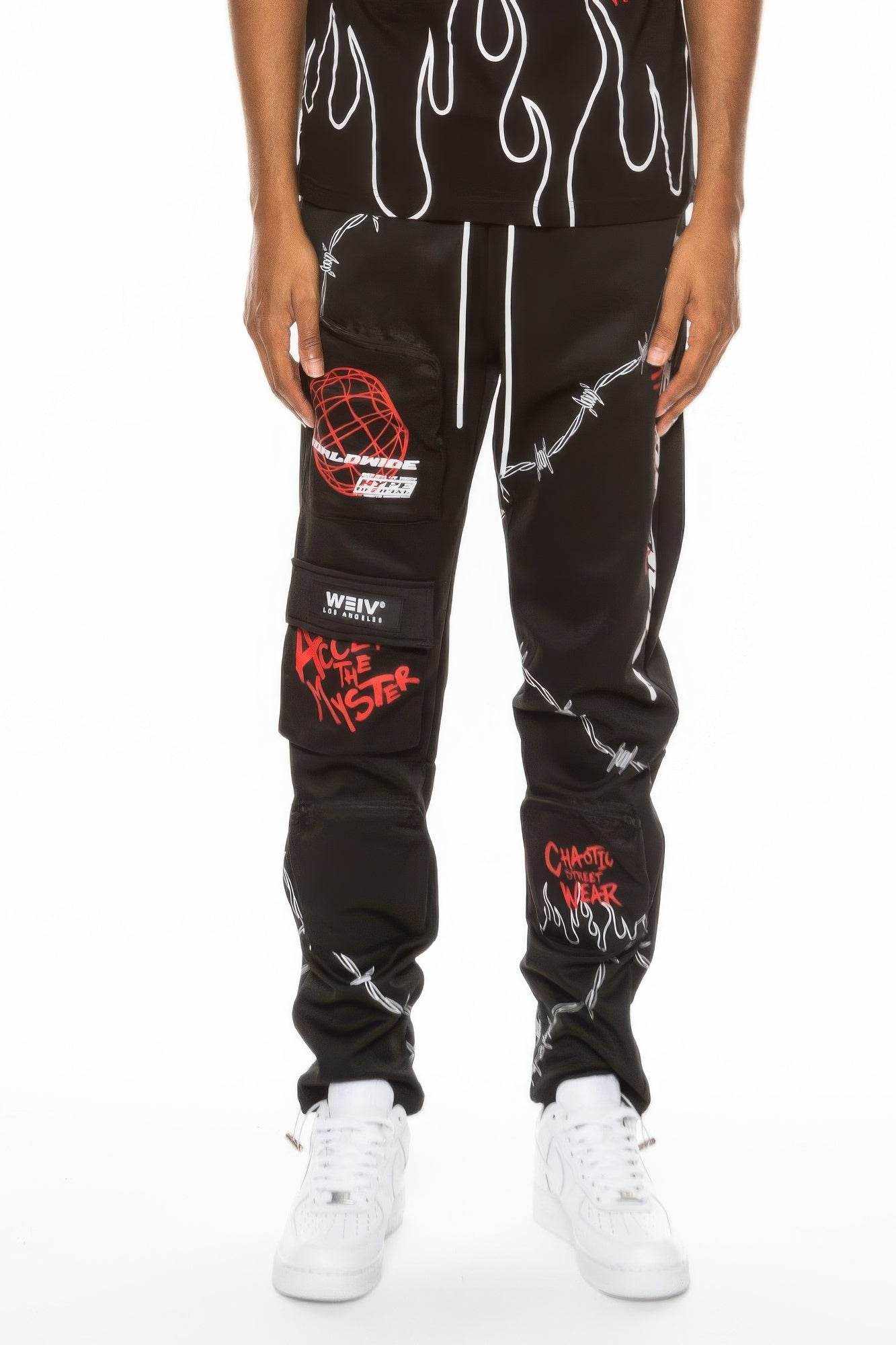 Hype Official Print Track Sweatpants - Purcell's Clothing Company