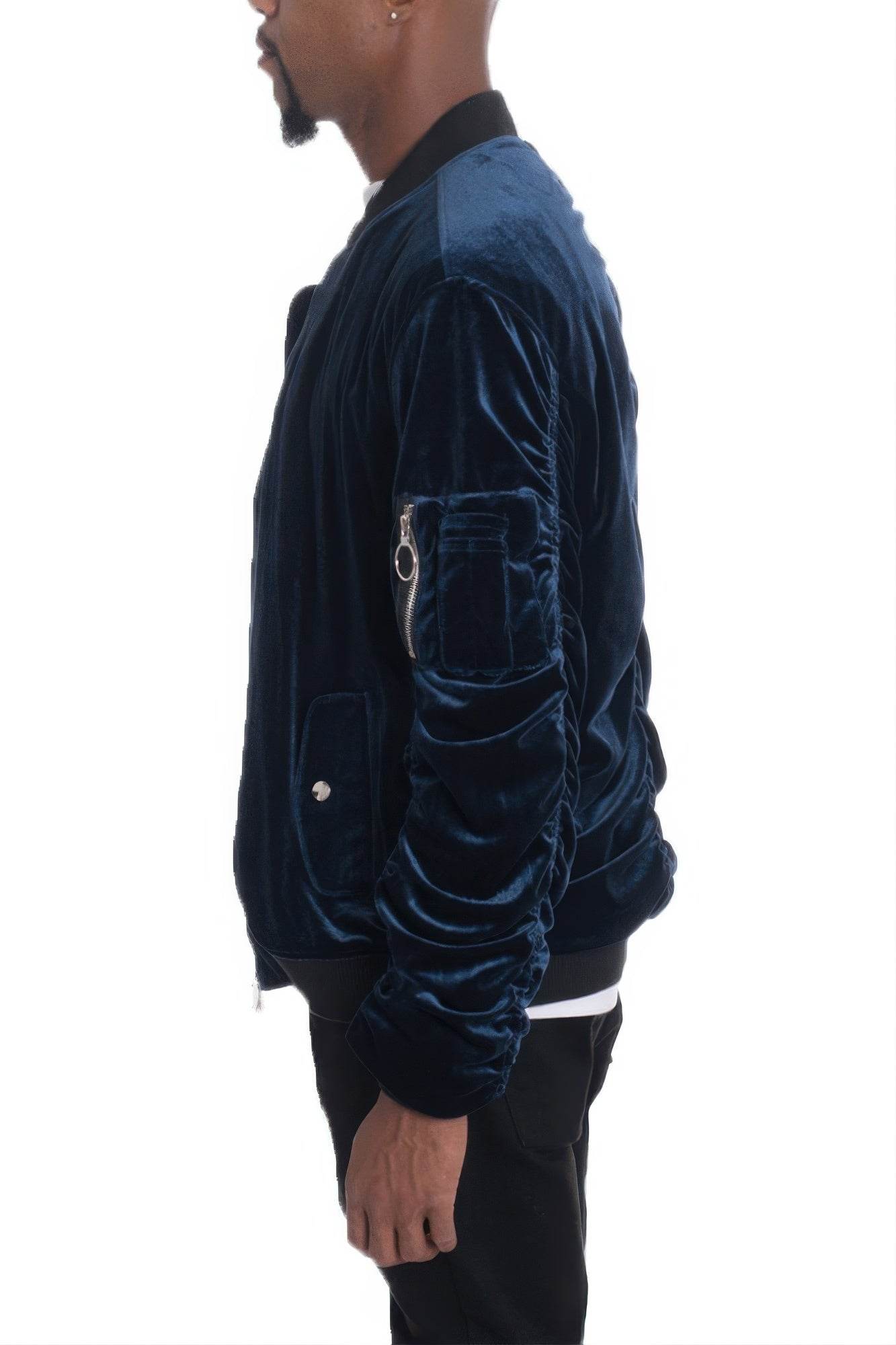 Men's Casual Slim Fit Bomber Jacket - Purcell's Clothing Company