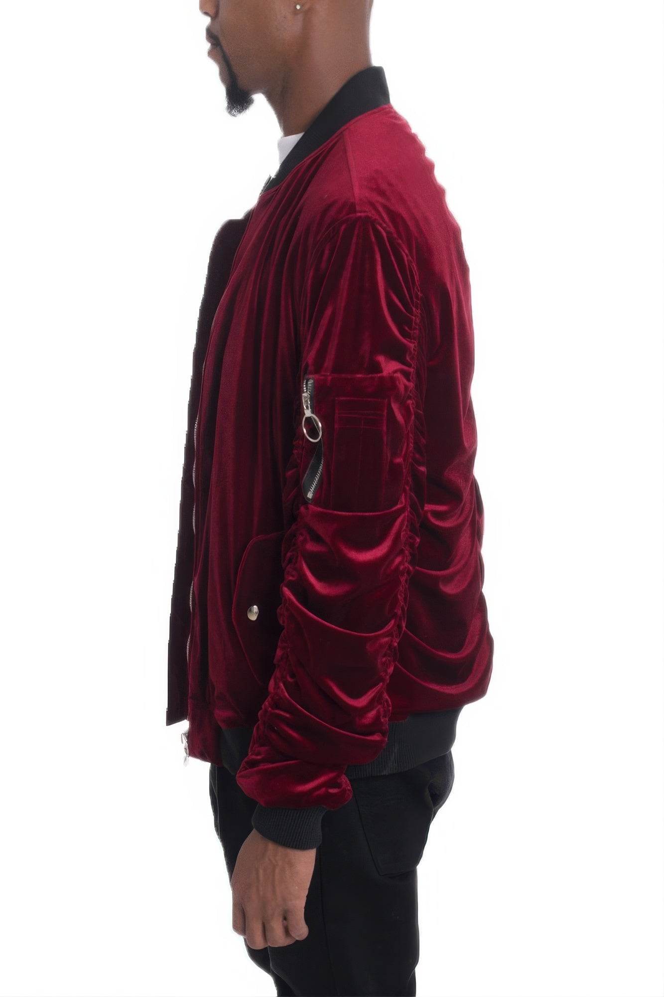 Men's Casual Slim Fit Bomber Jacket - Purcell's Clothing Company