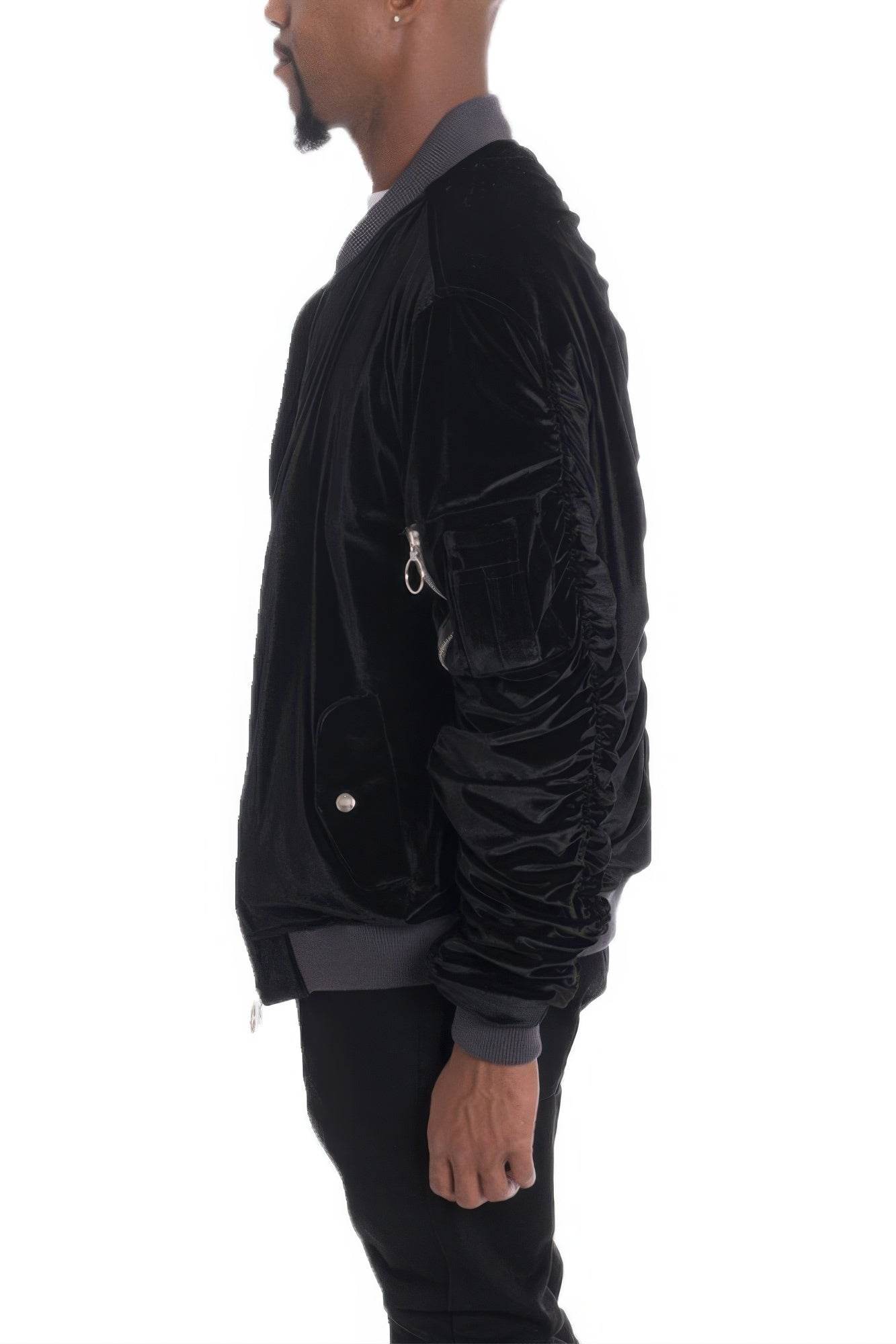 Men's Casual Slim Fit Bomber Jacket - Purcell's Clothing Company