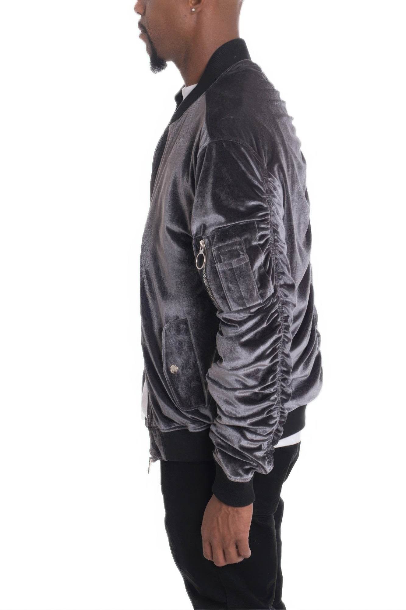 Men's Casual Slim Fit Bomber Jacket - Purcell's Clothing Company